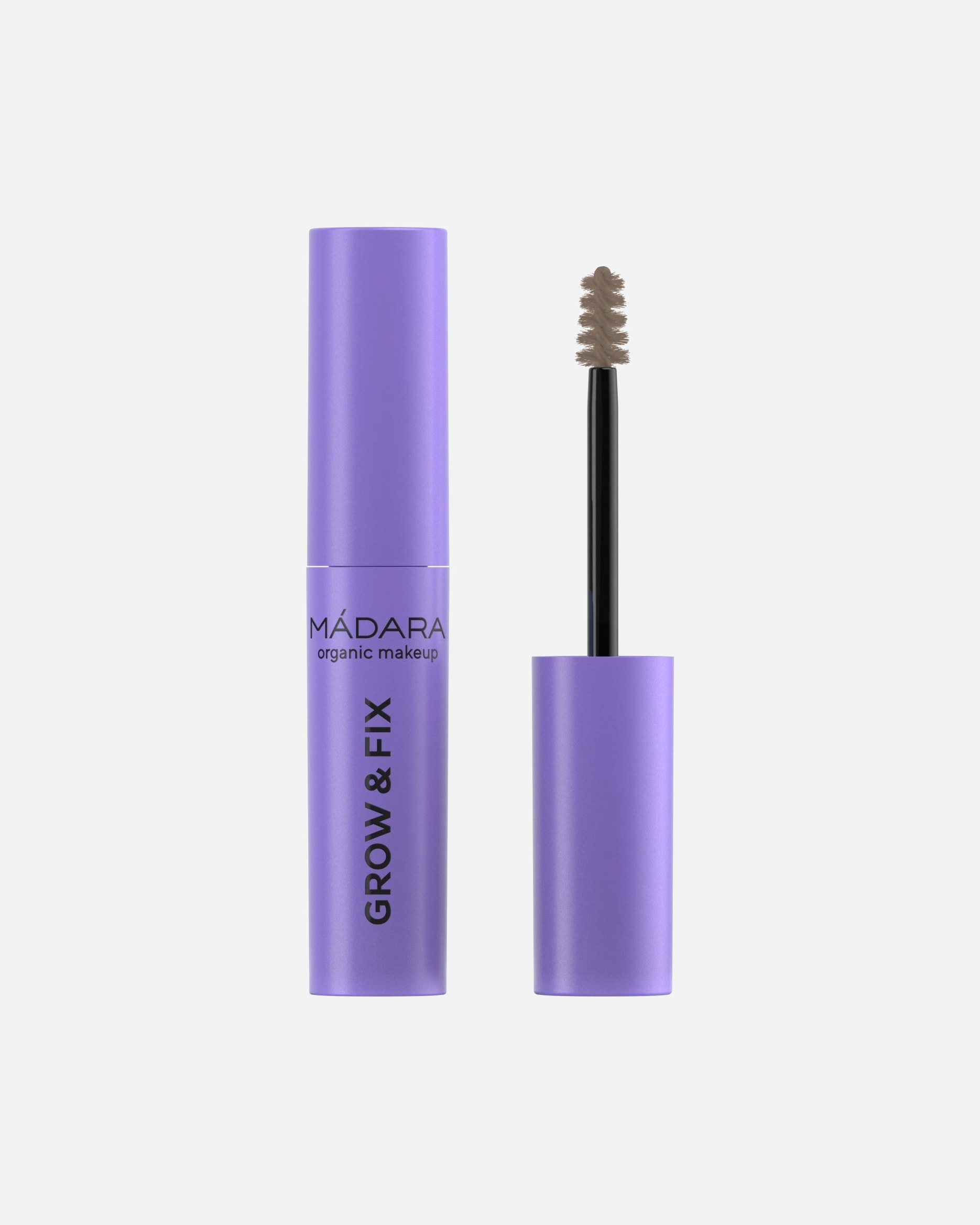 Augenbrauengel für Unisex MÁDARA GROW & FIX Tinted Brow Gel, #3 FROSTY TAUPE #2 Light Brown