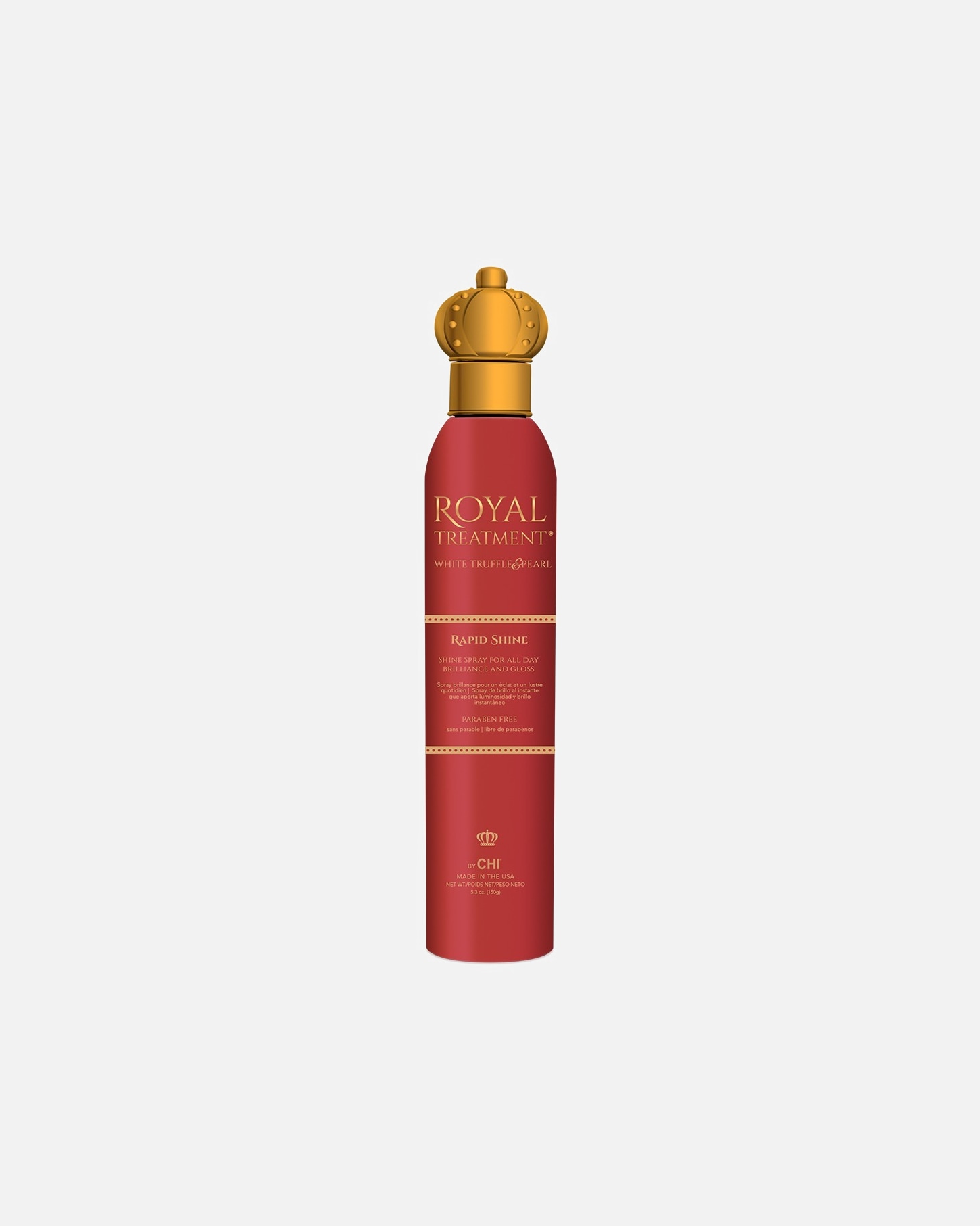 Haarspray für Unisex CHI Royal Treatment Rapid Shine 150 g