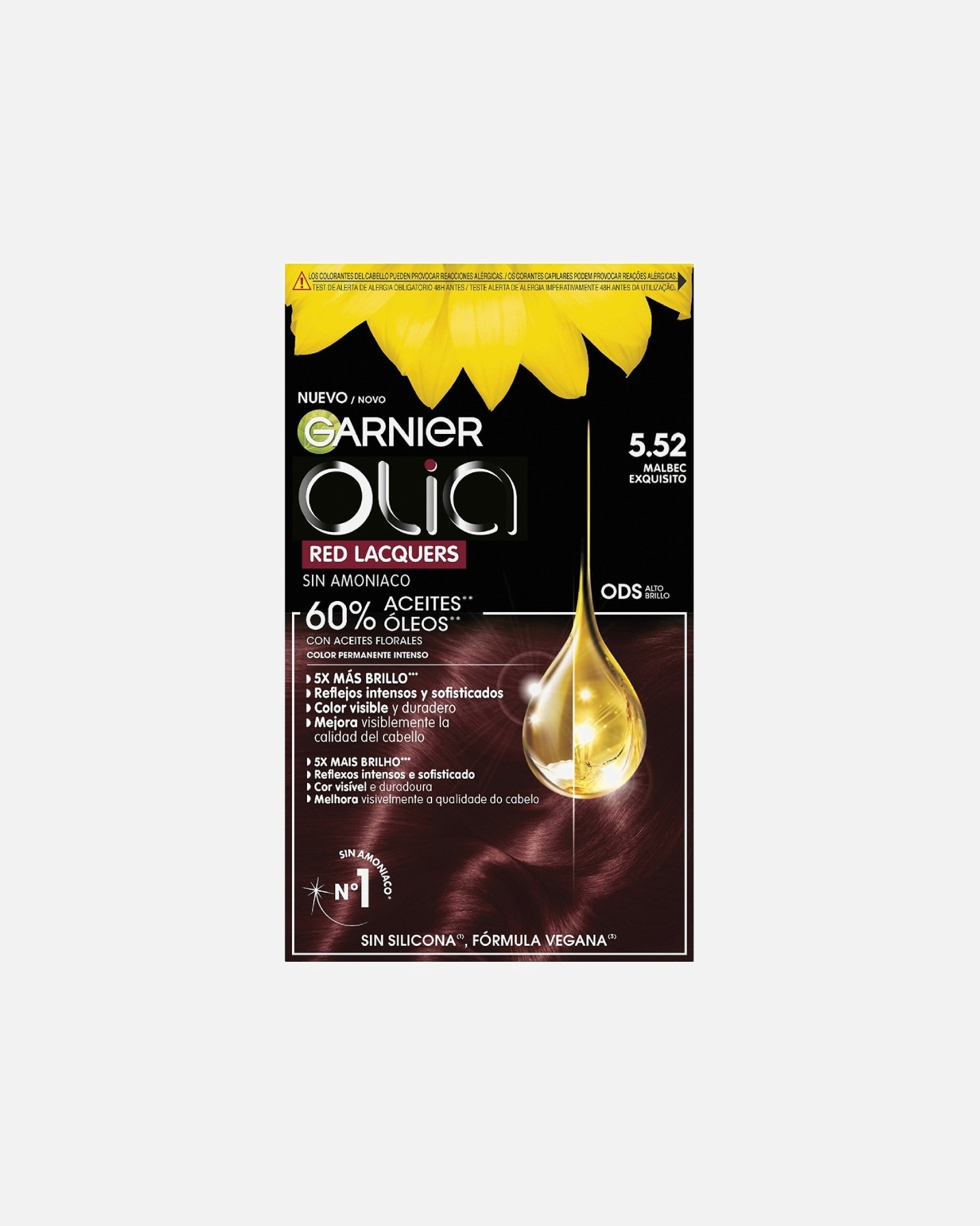 Haarfarbe für Unisex Garnier Olia 1 Stück