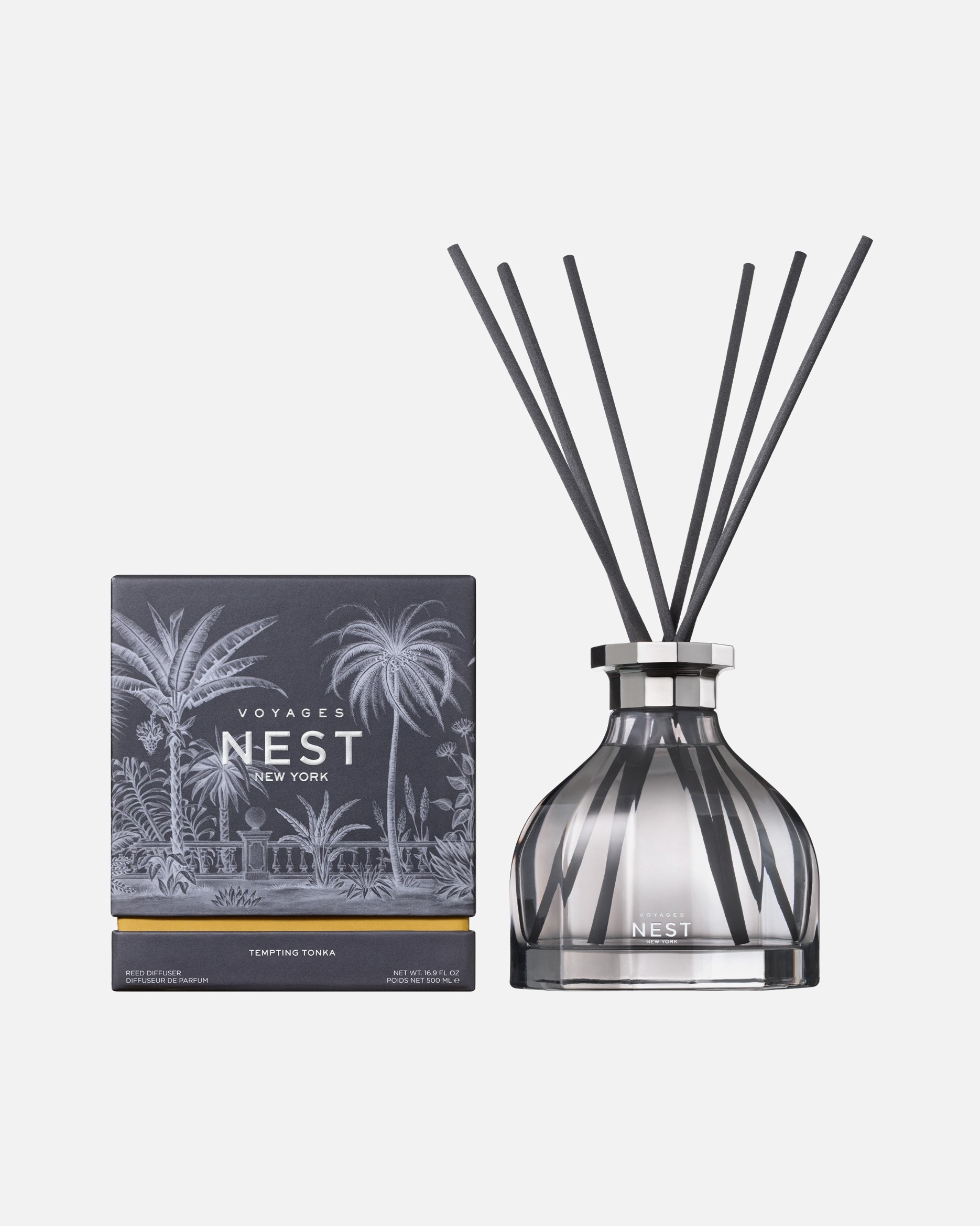 Raumduft für Unisex NEST NEW YORK Default Brand Line Voyages Tempting Tonka Reed Diffuser 500 ml