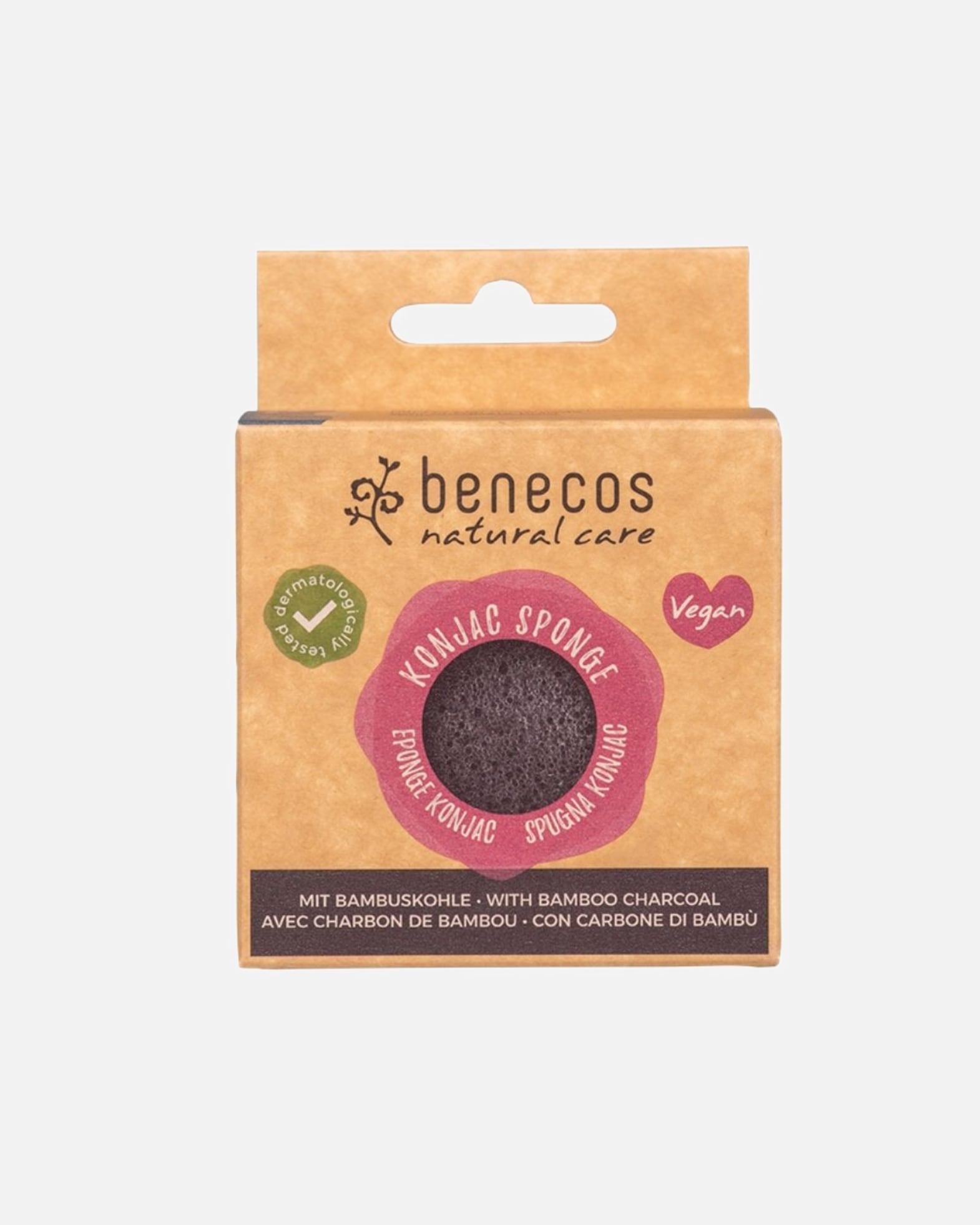 Schwamm für Unisex benecos Natural Konjac Sponge 1 Stk.