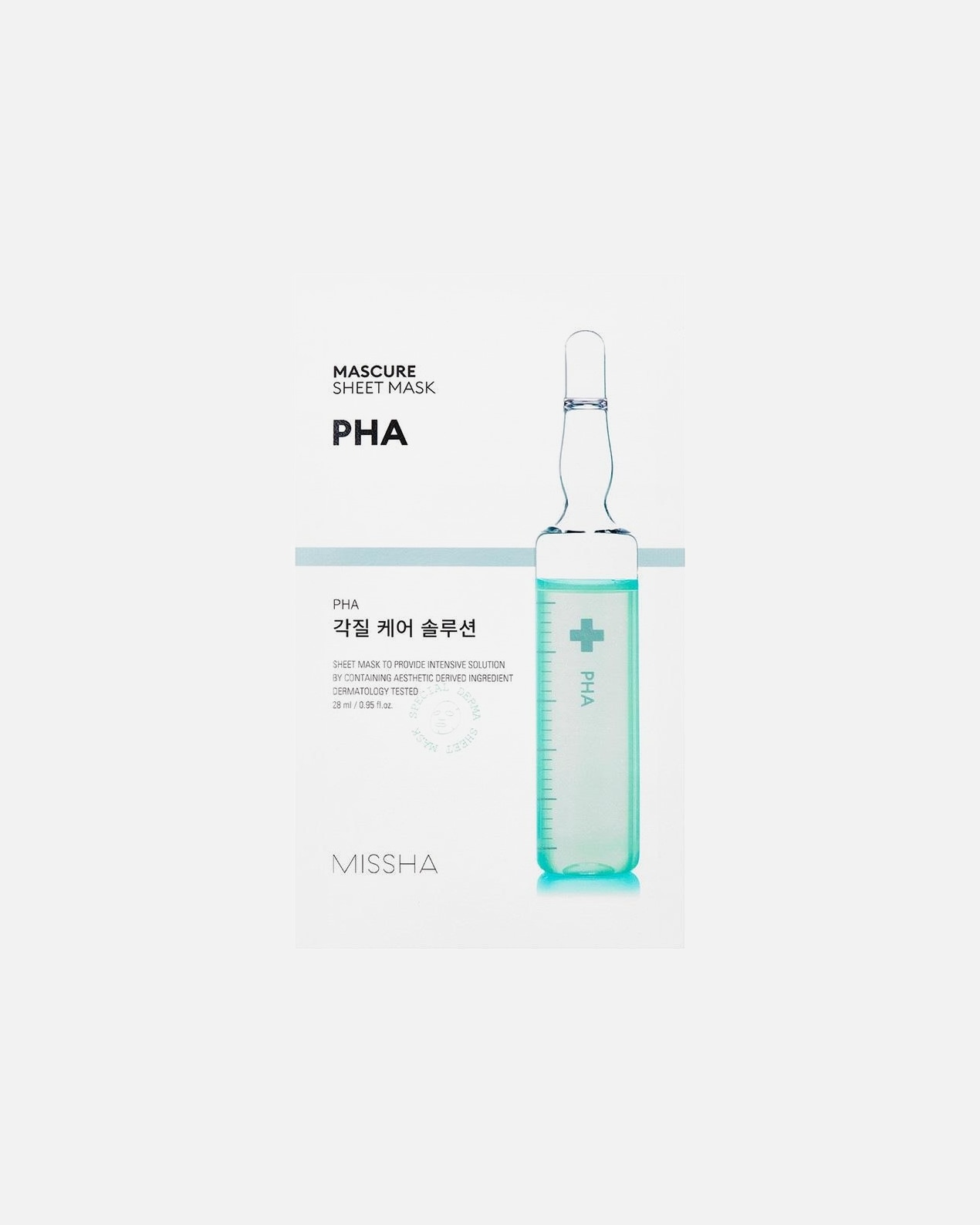 Tuchmaske für Unisex Missha Mascure Peeling Solution Sheet Mask 27 ml