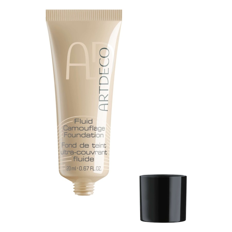 ARTDECO Fluid Camouflage Foundation 24 - WARM/GOLDEN BEIGE 20 ml Hellbraun