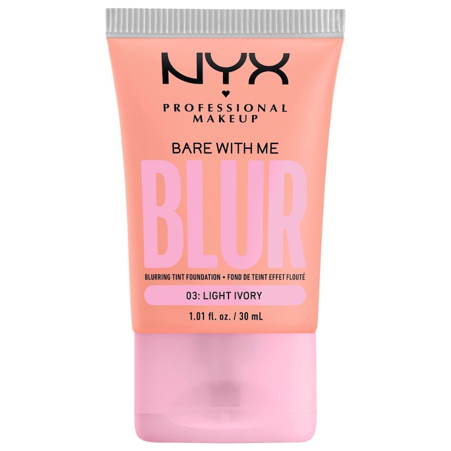 NYX Professional Makeup Bare With Me Blur Skin Tint Foundation LIGHT IVORY 30 ml Nude