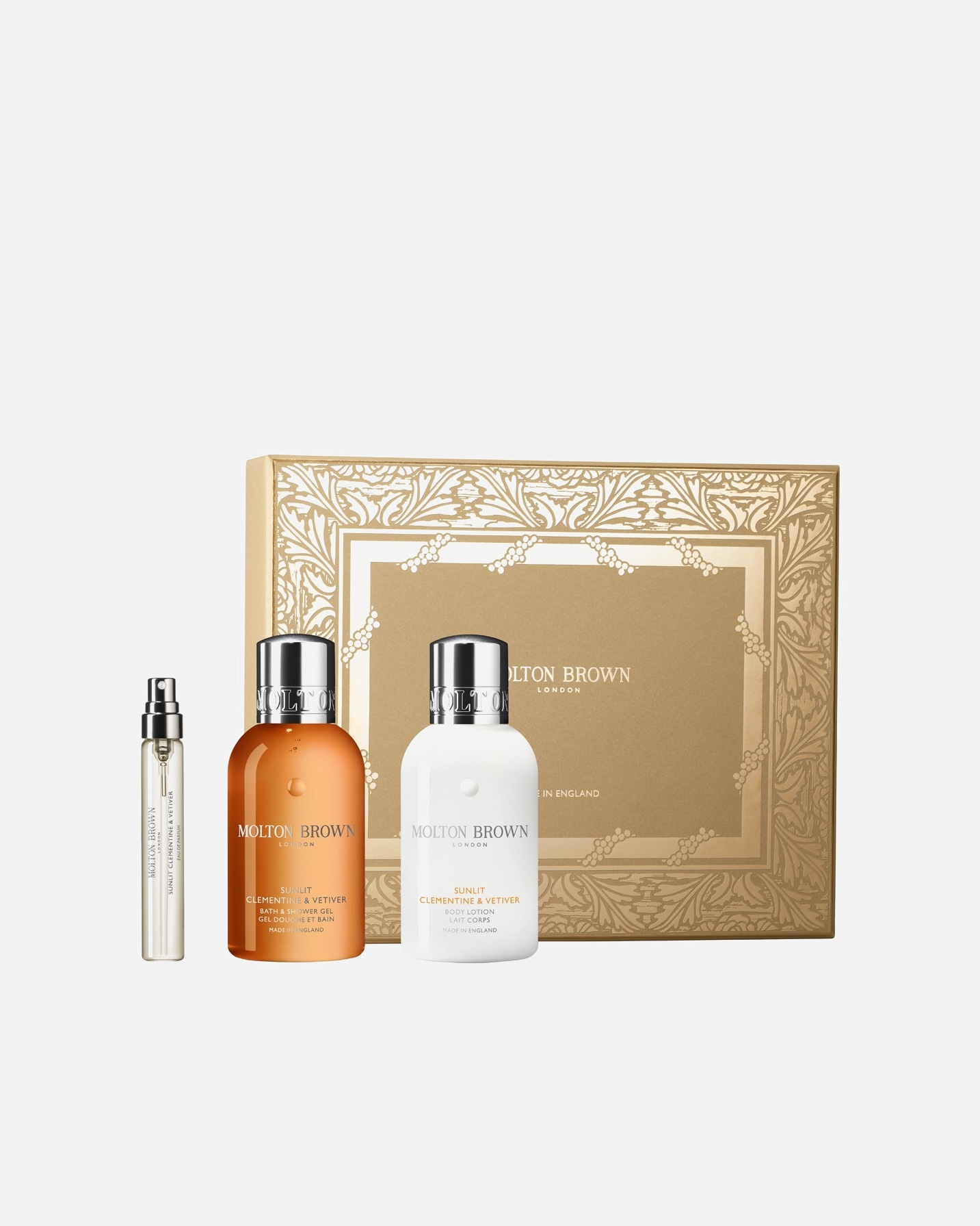 Duftset für Unisex Molton Brown Sunlit Clementine & Vetiver Set 1 Stück