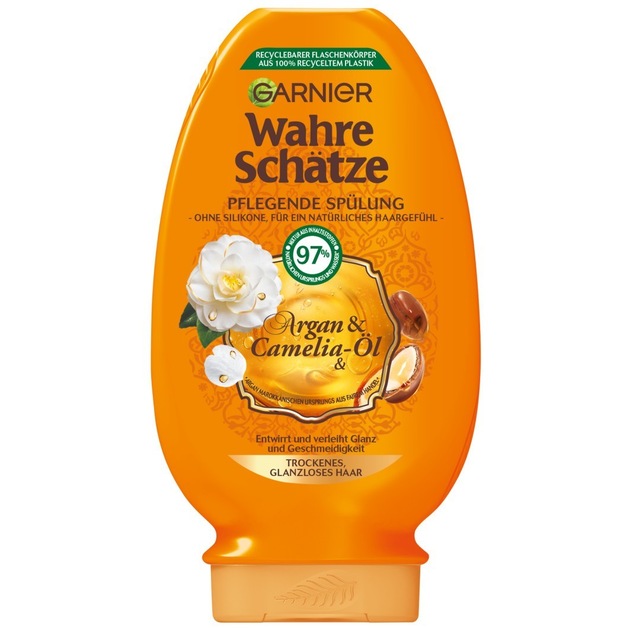 Garnier Wahre Schätze Pflegende Spülung Argan- & Camelia-Öl