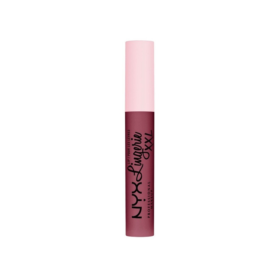 NYX Professional Makeup Lip Lingerie XXL Lippenstift BROWN - BUST ED 4 ml Rosegold