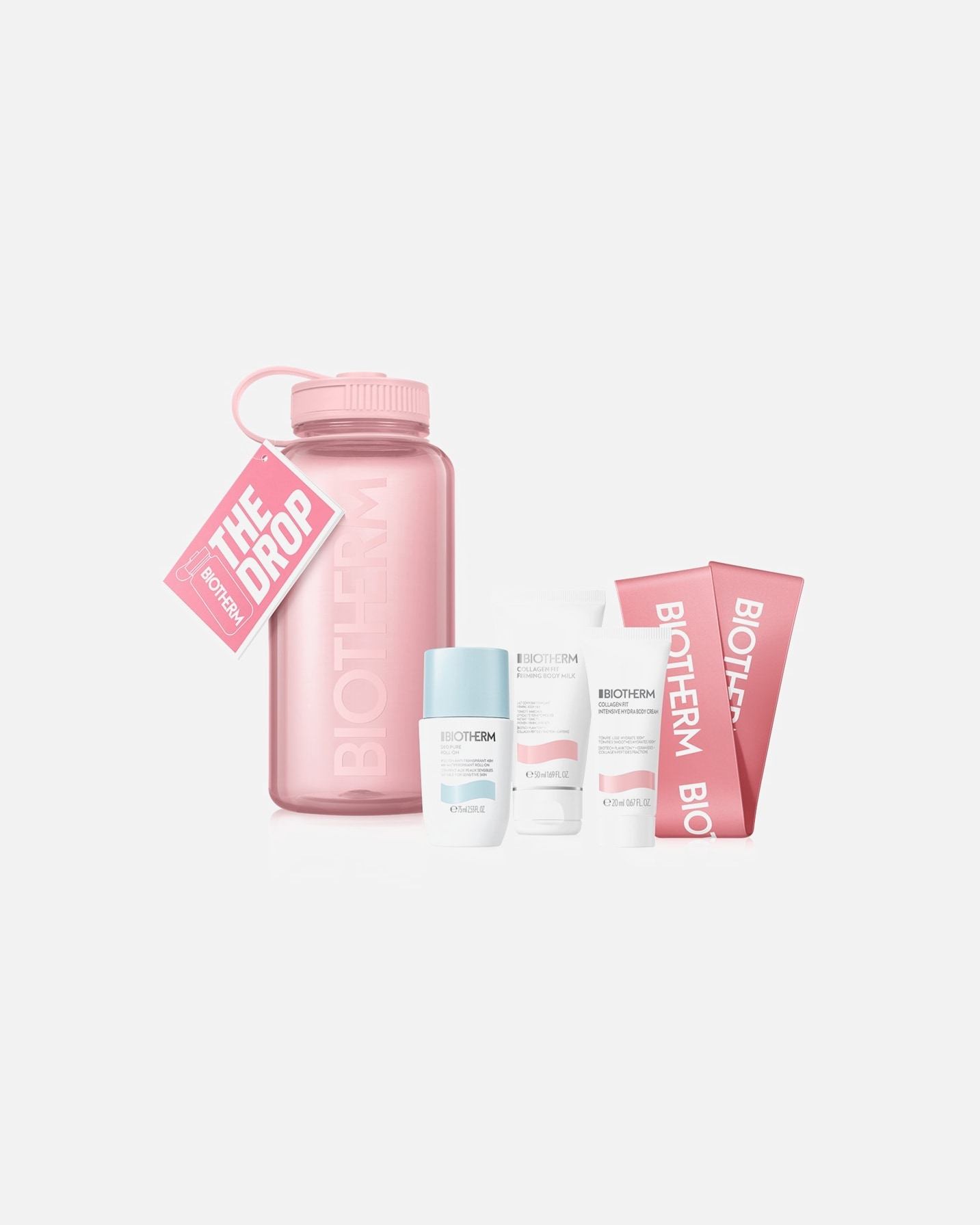 Körperpflegeset für Unisex Biotherm Drop™ Drop-Set Rosa 1 Stück
