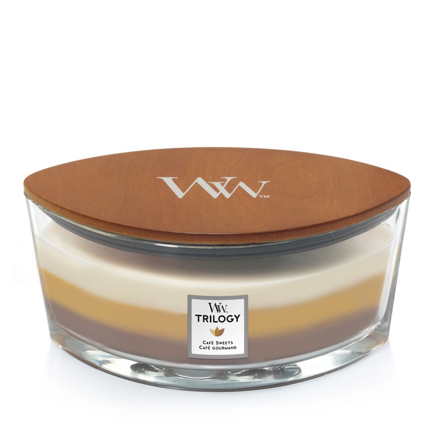 WoodWick Trilogy Café Sweets Kerze 1497 g