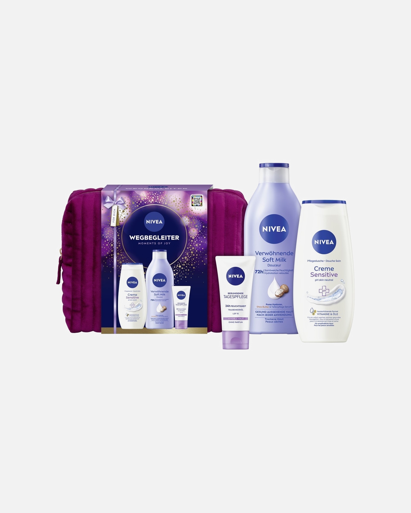 Körperpflegeset für Unisex NIVEA Wegbegleiter Geschenkset 1 Stück
