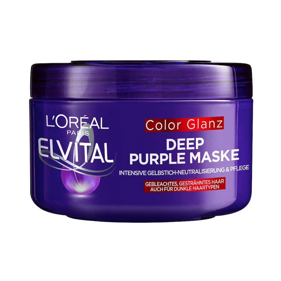 L’Oréal Paris Elvital Color Glanz Deep Purple Mask Haarbalsam 250 ml Damen