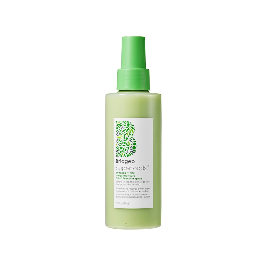 Briogeo Superfoods Avocado + Kiwi Mega Moisture 3-in-1 Leave-In Spray Leave-In-Conditioner 170 ml