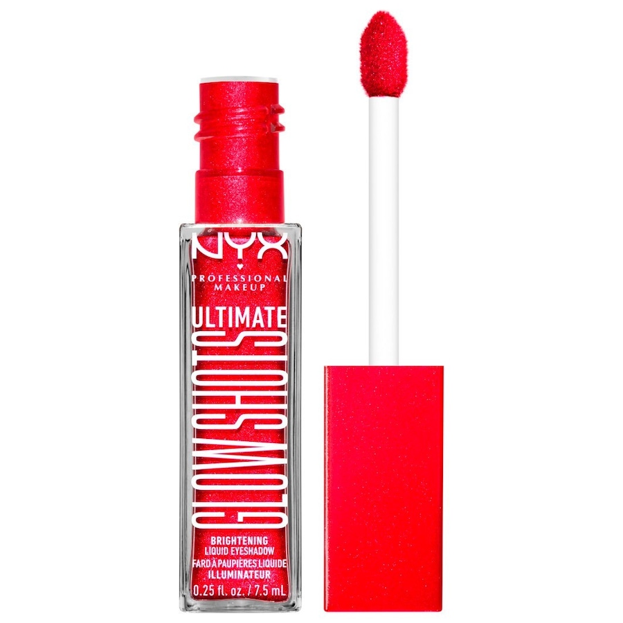NYX Professional Makeup Ultimate Glow Shots Lidschatten 19 - STRAWBERRY STACKED 7.5 ml Dunkelrot