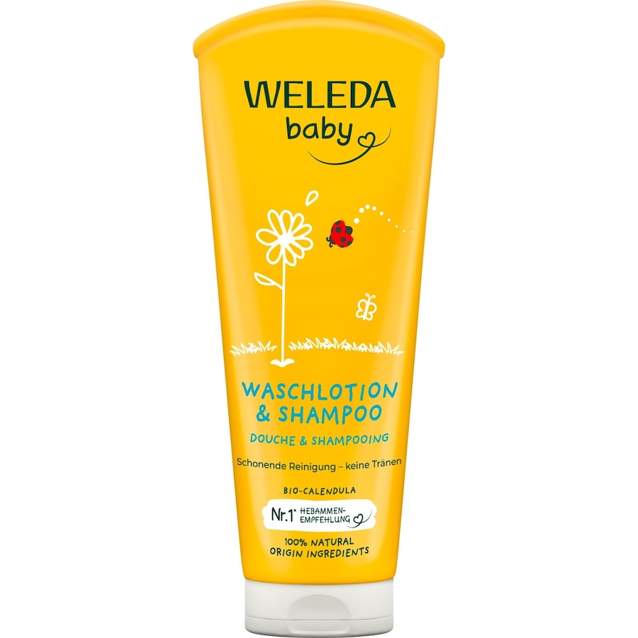 Weleda Calendula Waschlotion & Shampoo Babyshampoo 200 ml