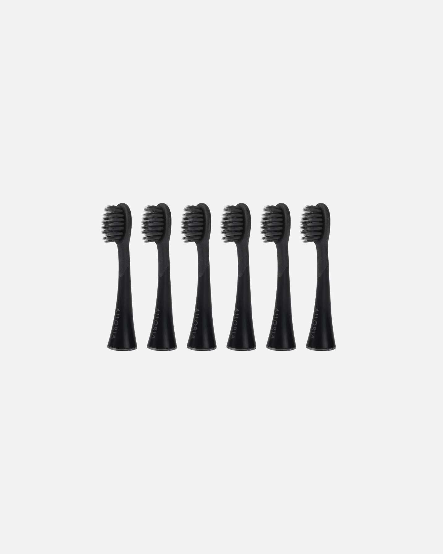 Ersatzbürste für Unisex Ailoria Shine Bright Replacement Charcoal Ersatzbürstenköpfe Schwarz 12er Set Charcoal Ersatzbürstenköpfe Schwarz 12er Set