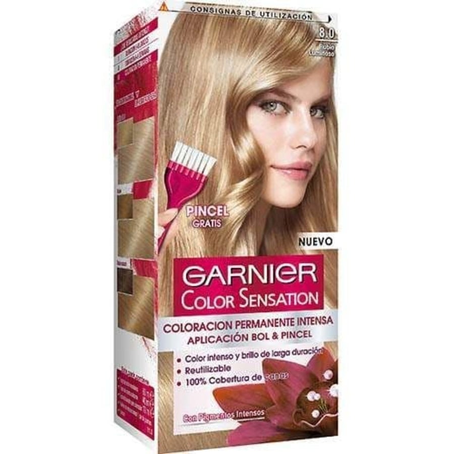 Garnier Color Sensation 8.0 Leuchtendes Blondes HaarfärbemittelHaare | 1.0 pieces | 14,99 / 1.0 pieces
