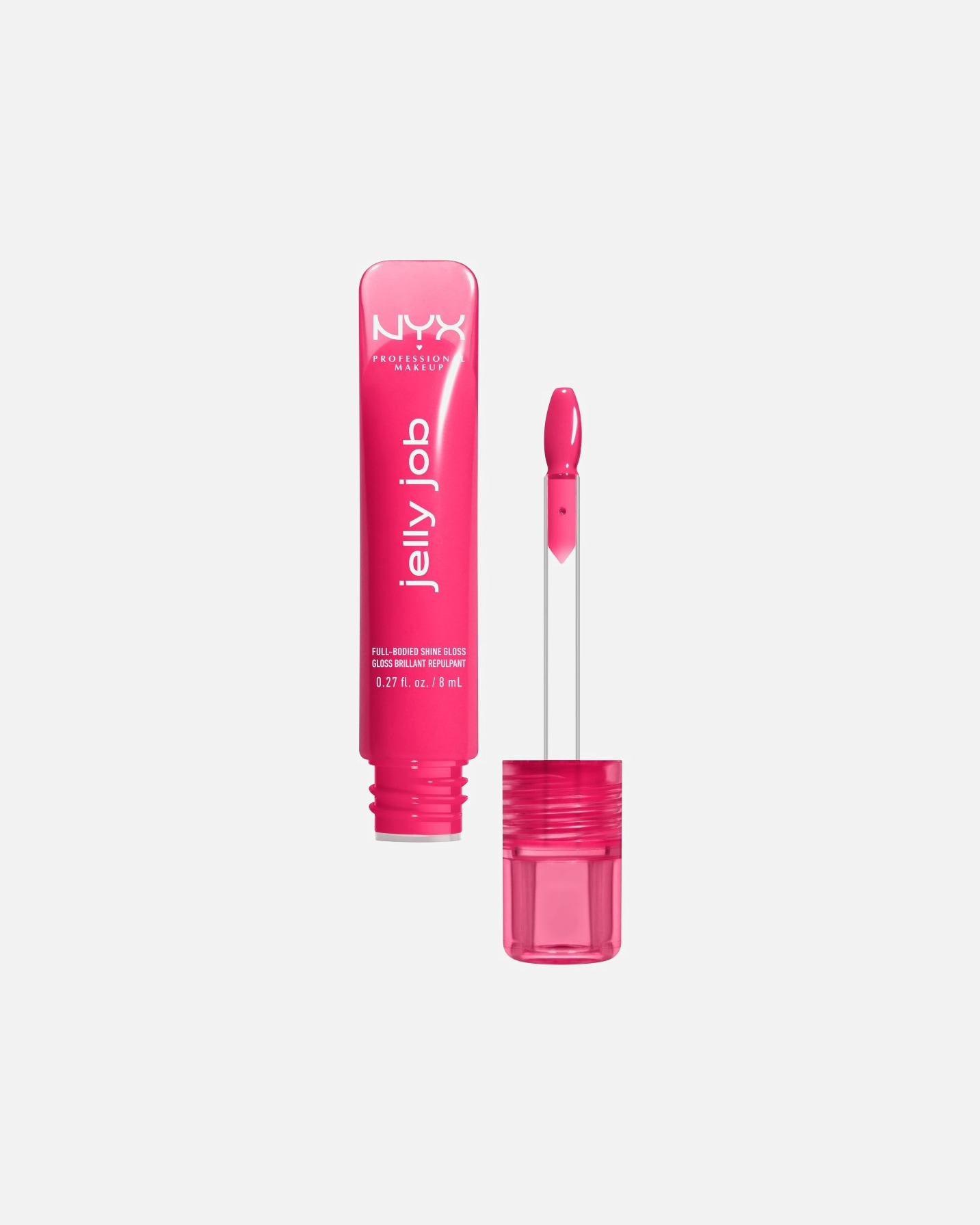 Lipgloss für Unisex NYX Professional Makeup Default Brand Line Jelly Job Peptide Infused Jelly Gloss 10 - JUICY JELLY