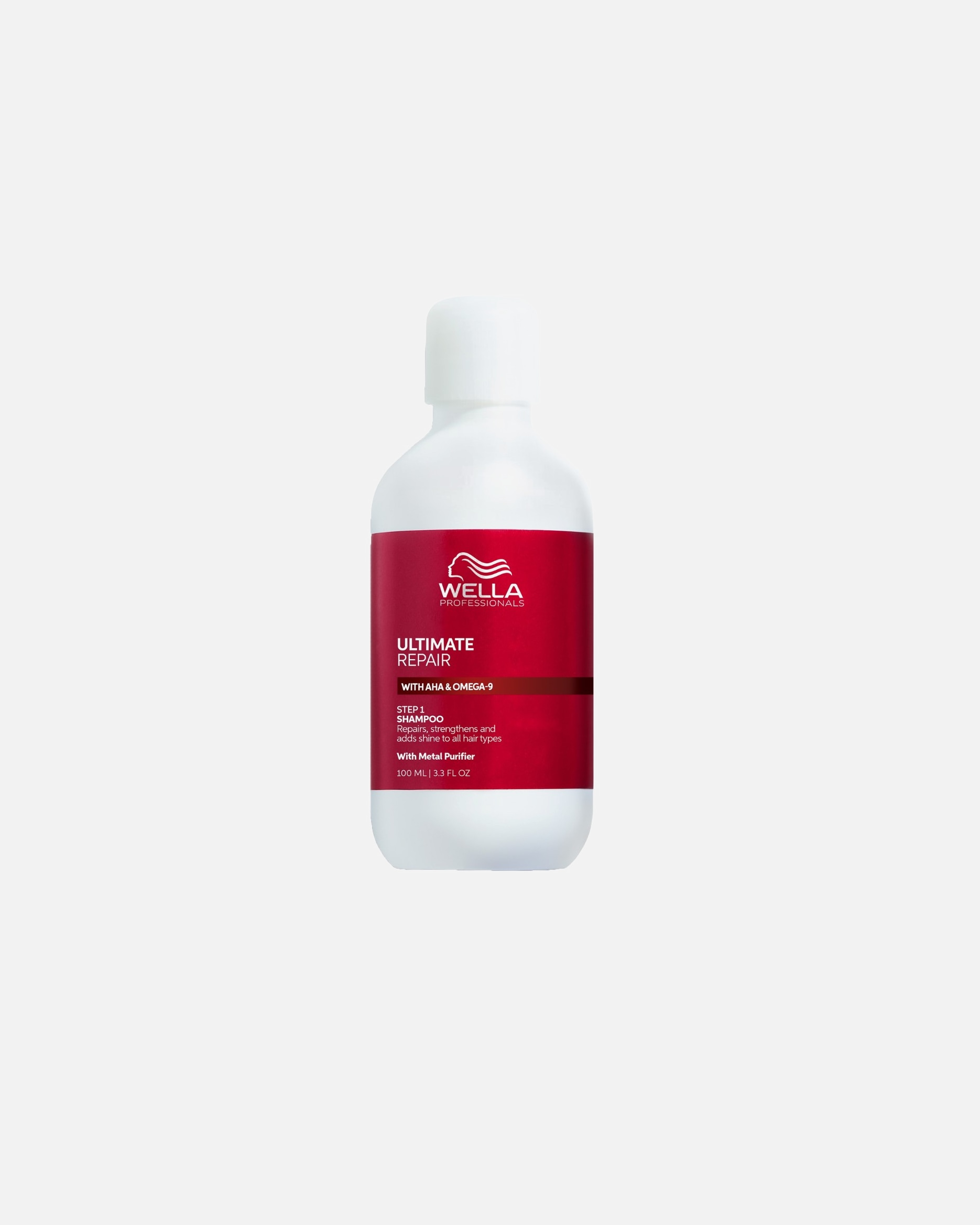 Shampoo für Unisex Wella Professionals Ultimate Repair Step 1 | mit AHA & Omega-9 100 ml