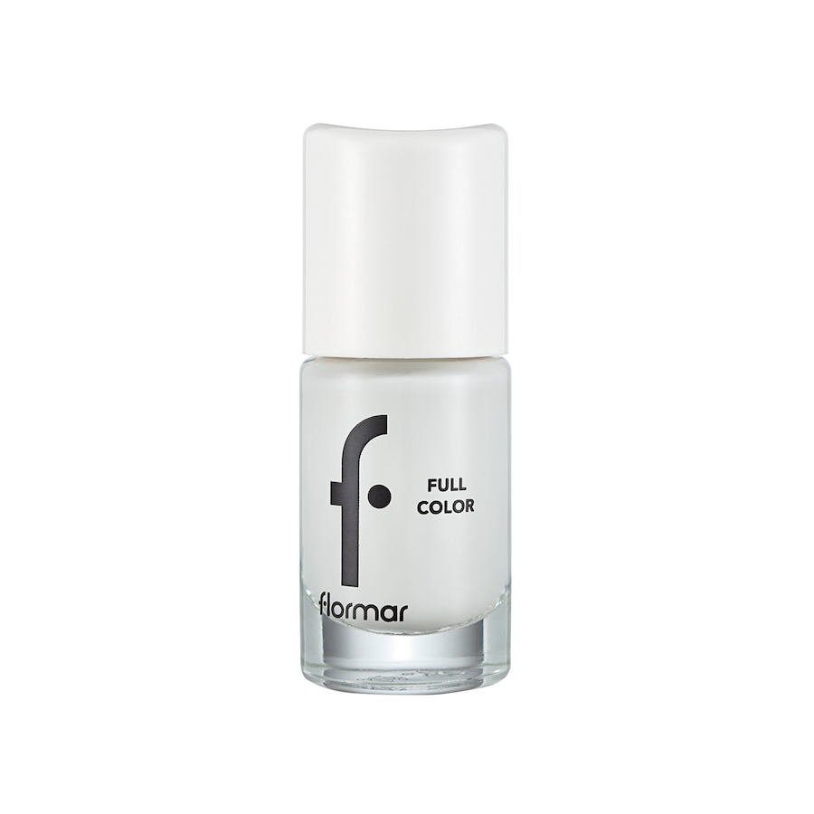 Flormar Full Color Nagellack Nr. 01 - White 8 ml Weiss
