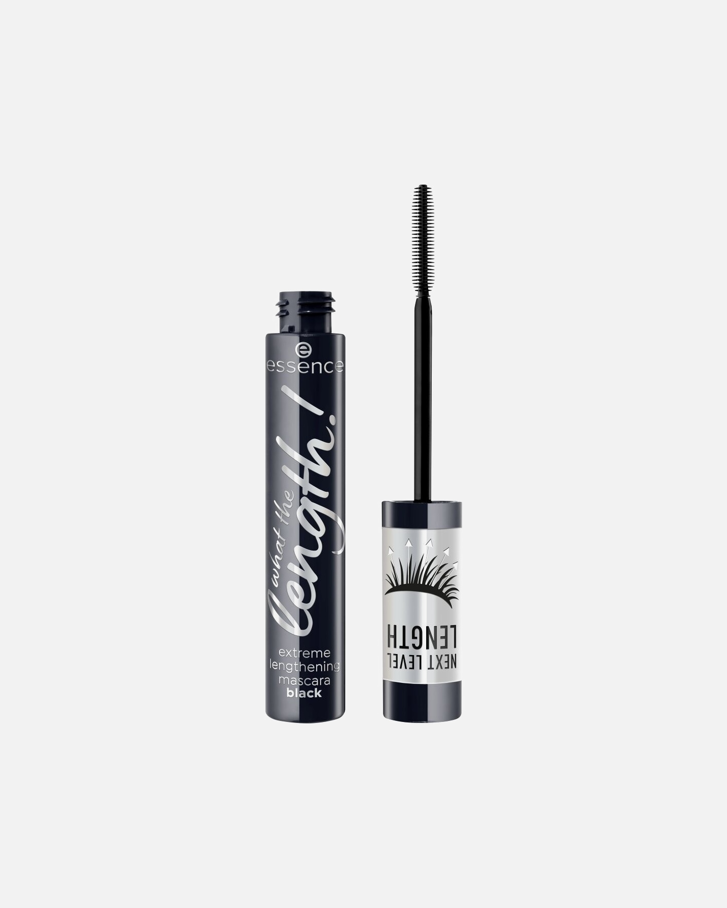 Mascara für Unisex Essence What the Length! Extreme Lengthening 01 - BLACK
