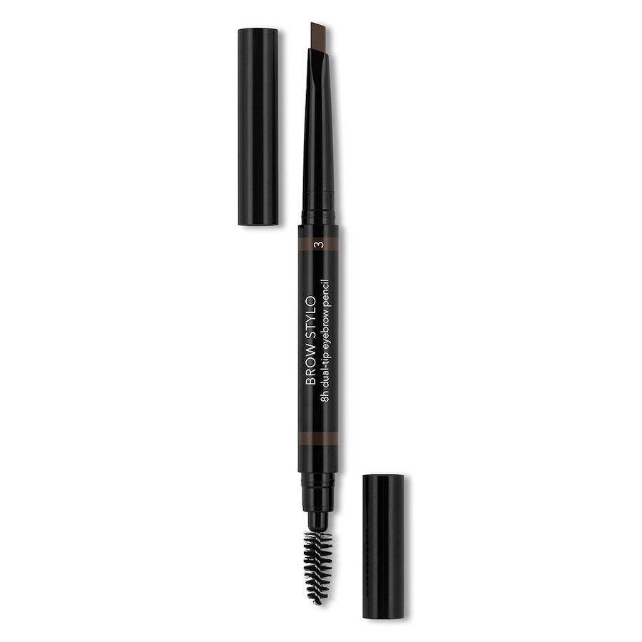 Douglas Collection Make-Up Dual-Tip Eyebrow Pencil Augenbrauenstift Nr.3 - Dark Brown 0.3 g Weiss