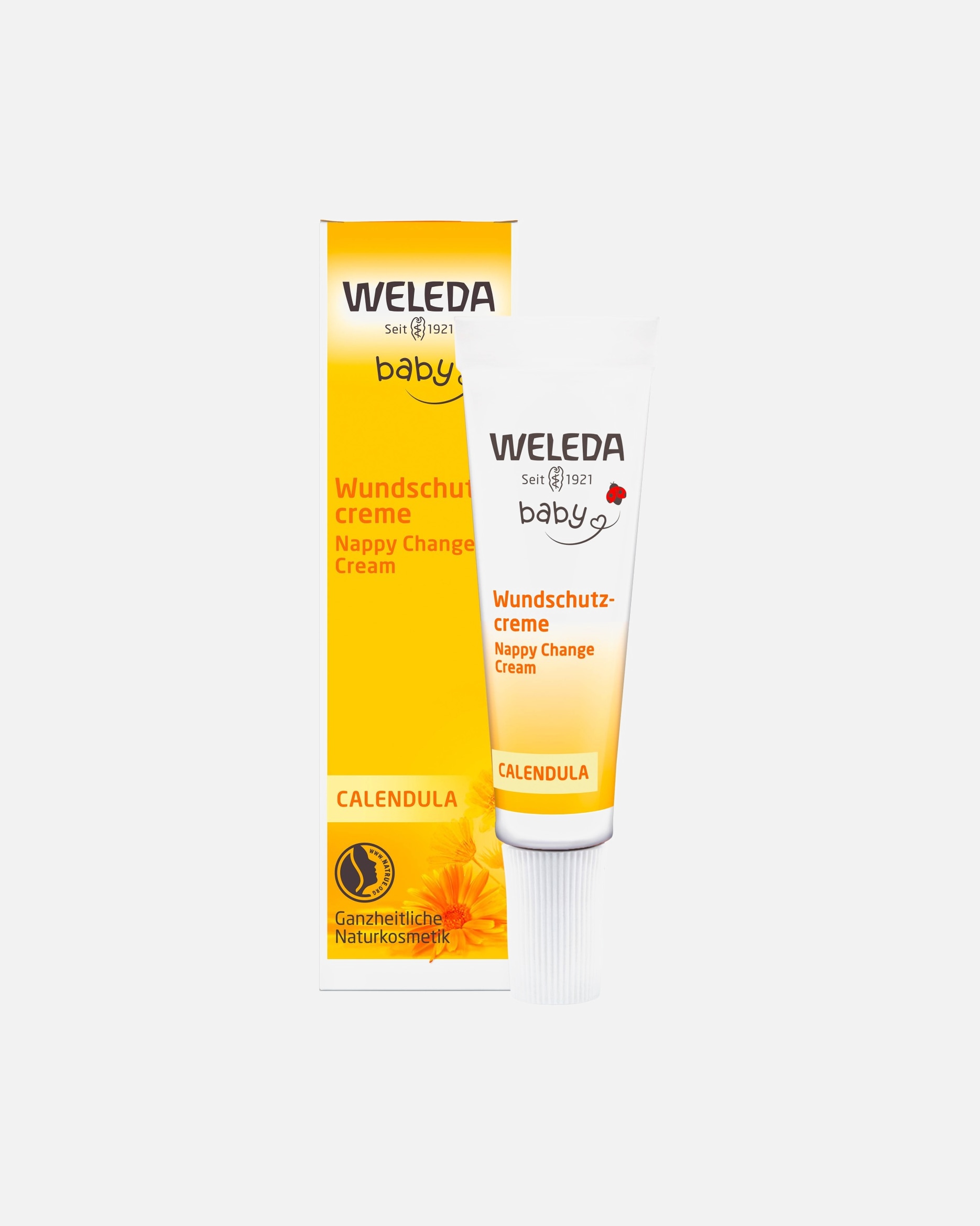 Babycreme für Unisex Weleda Calendula Calendula Wundschutzcreme 10 ml
