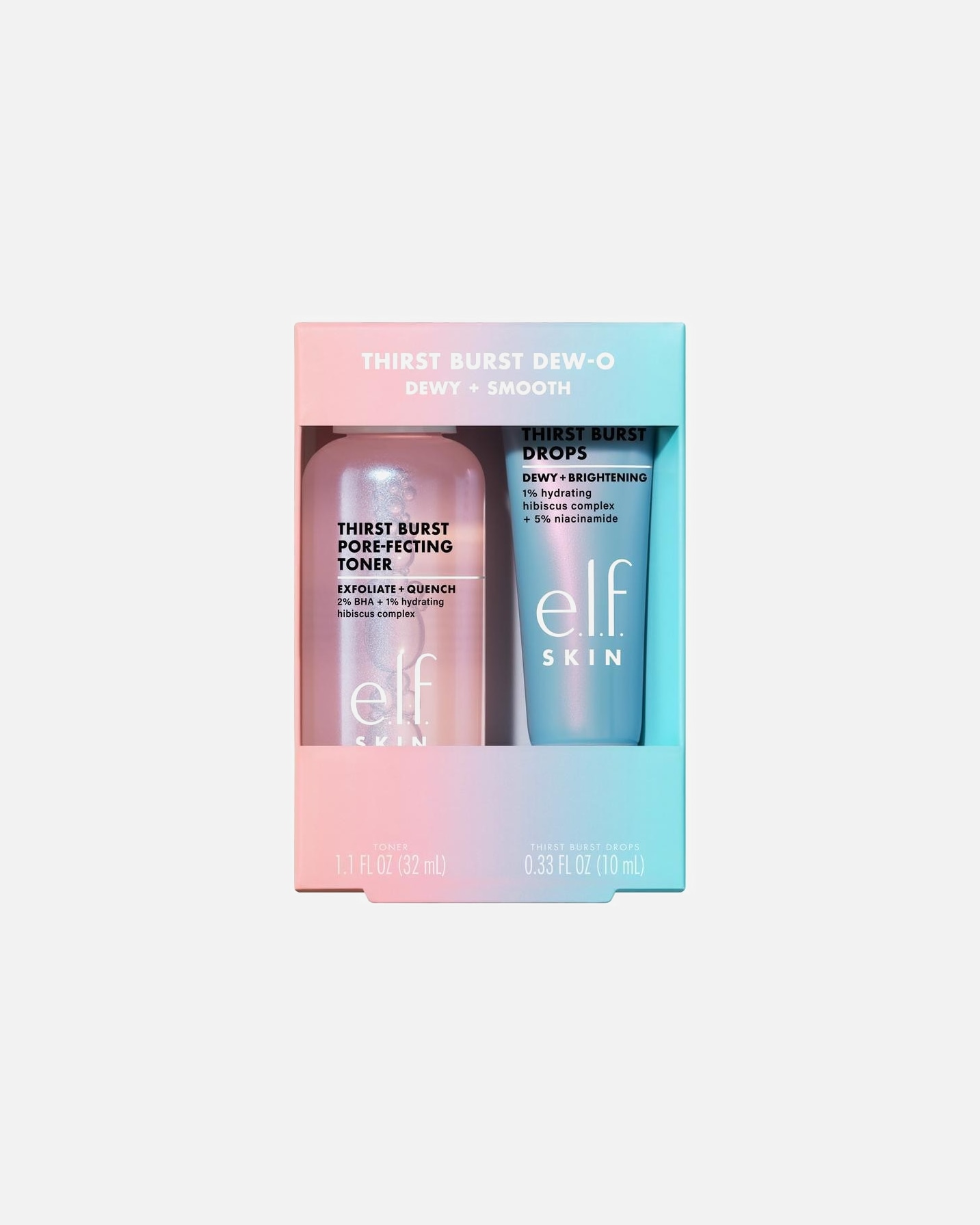 Gesichtspflegeset für Unisex e.l.f. Cosmetics Thirst Burst DEW-O 1 Stück
