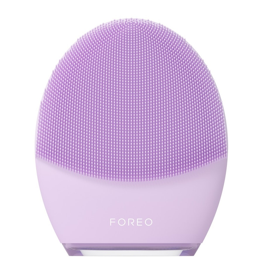 FOREO LUNA 4 Sensitive Skin Gesichtsreinigungs- und Massagegerät Elektrisches Gesichtsmassagegerät LAVENDER Silber