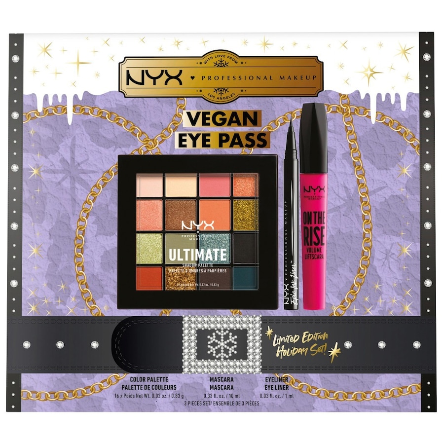 NYX Professional Makeup XMAS Holiday Eye Look Teint Make-up Set MULTI-COLOR Schwarz