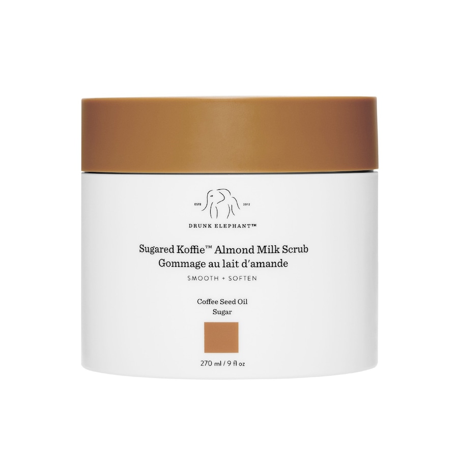 Drunk Elephant Sugared Koffie Almond Milk Scrub Körperpeeling 270 ml