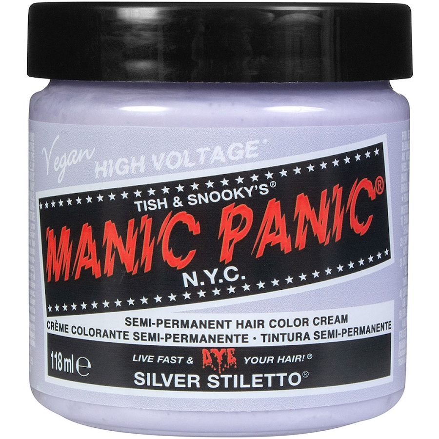Manic Panic High Voltage Classic Pillarbox Red Haartönung 118 ml Grau