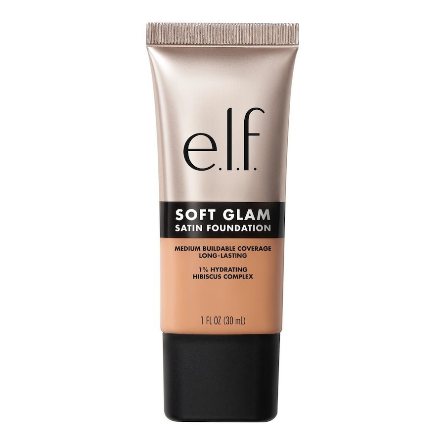 e.l.f. Cosmetics Soft Glam Satin Foundation MEDIUM COOL 30 ml Hellbraun