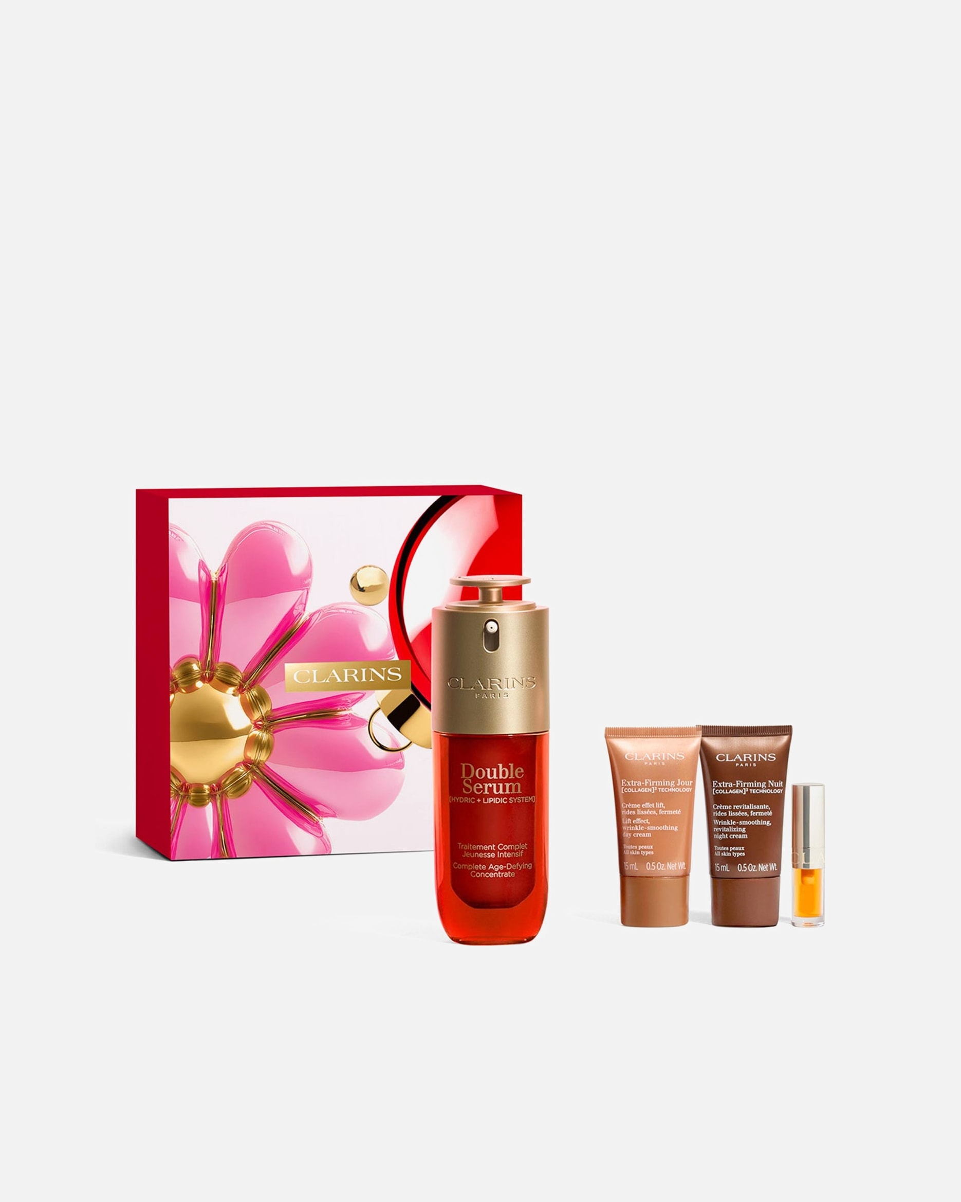 Gesichtspflegeset für Unisex Clarins Double Serum Set Holiday 1 Stück