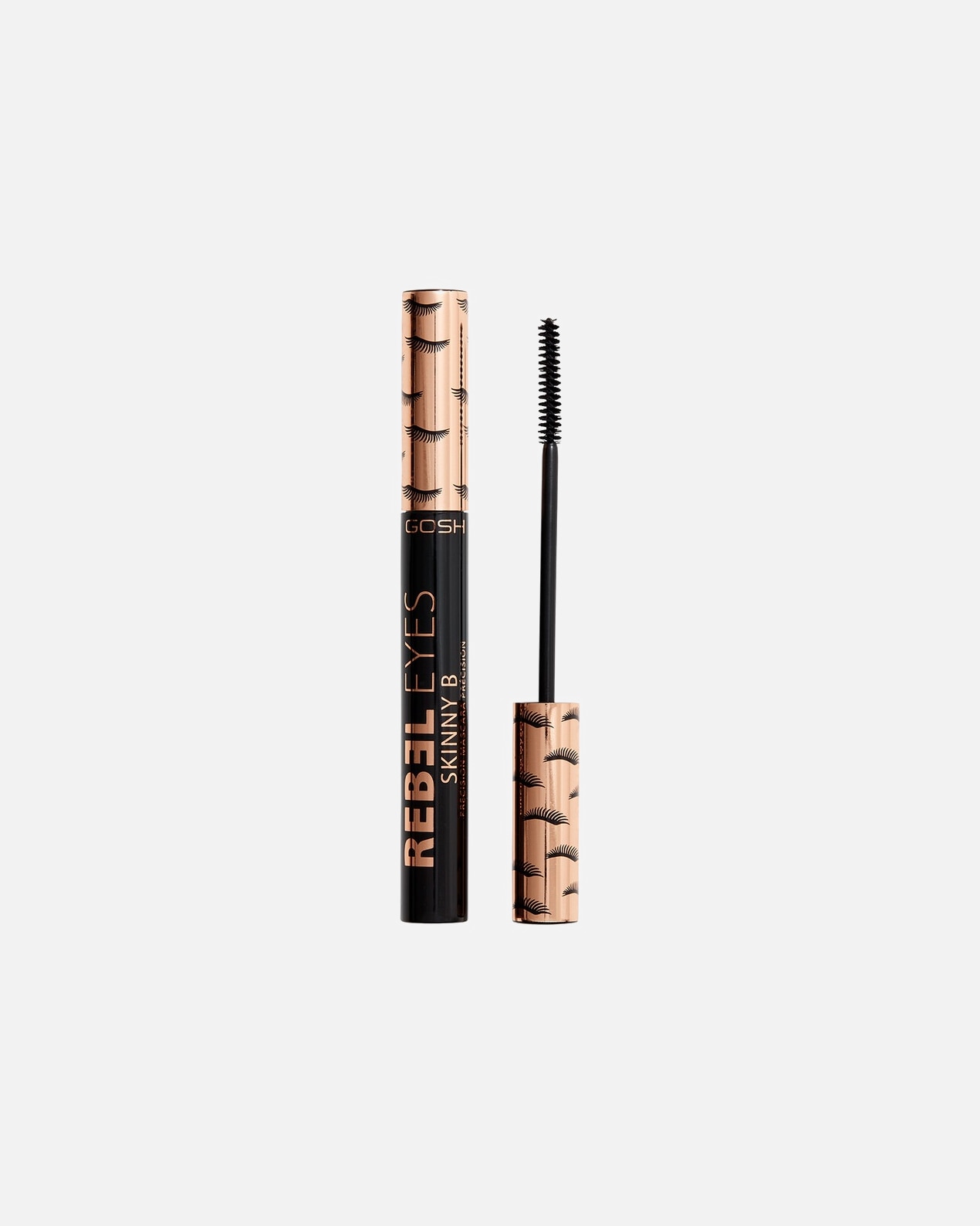 Mascara für Unisex Gosh Copenhagen Rebel Eyes Skinny B EXTREME BLACK