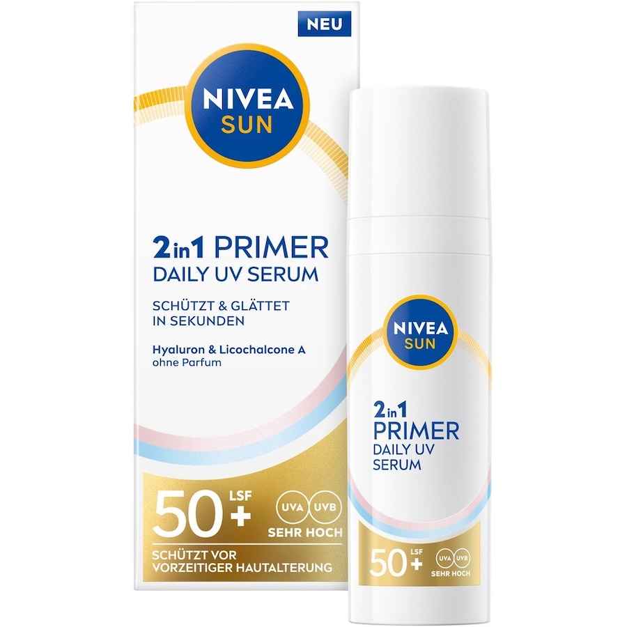 NIVEA NIVEA SUN 2in1 Daily UV Serum LSF50+Make-up | 30.0 ml | 649,67 / 1.0 l