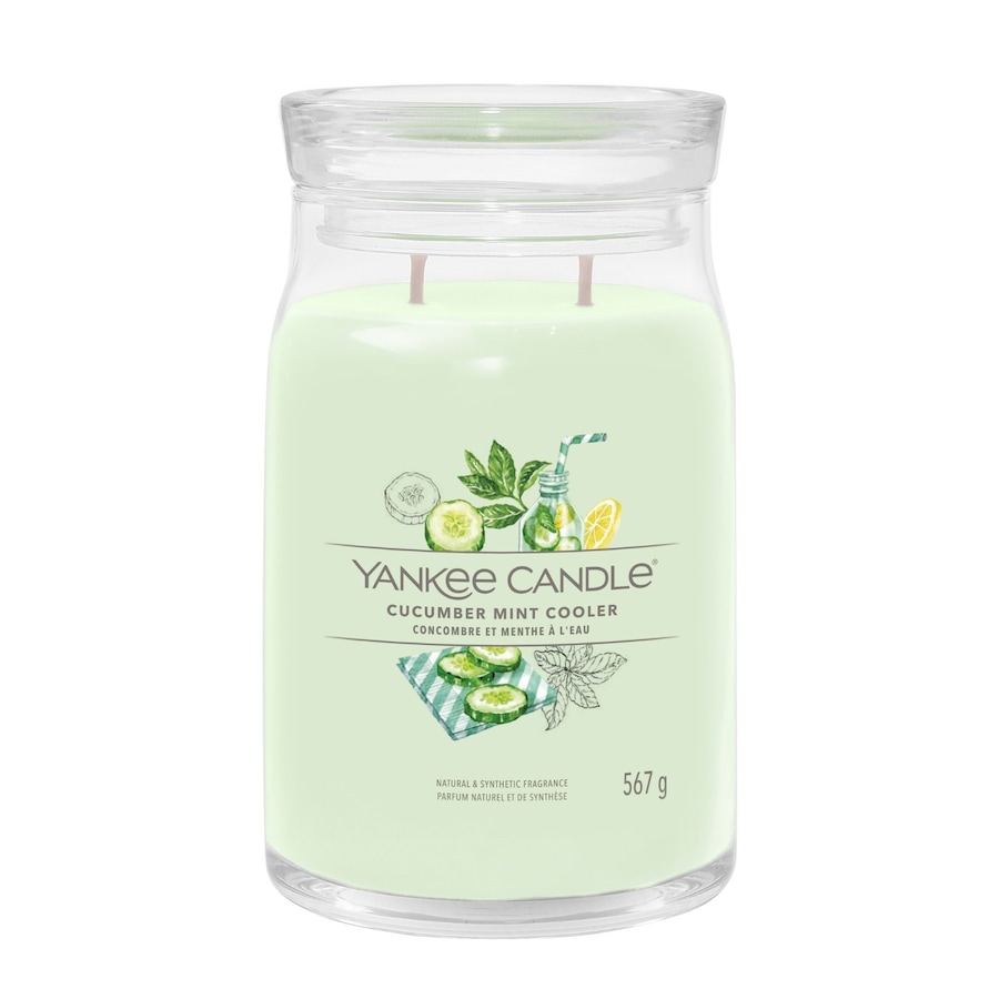 YANKEE CANDLE Cucumber Mint Cooler Kerze 567 g