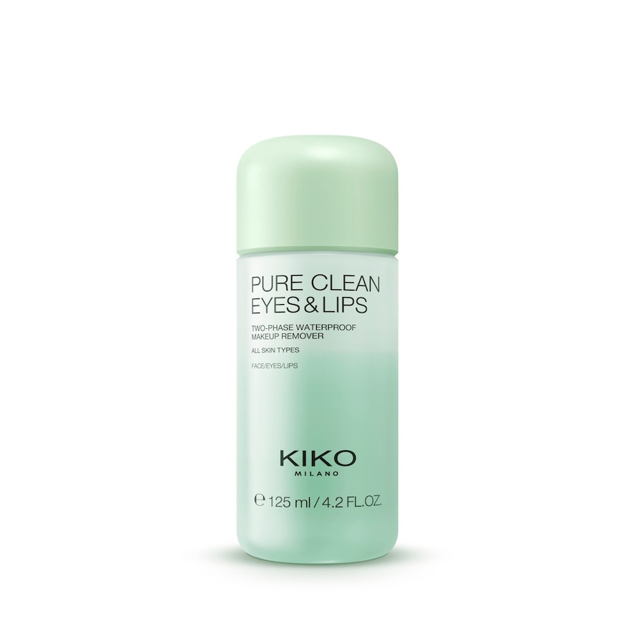 KIKO Milano Pure Clean Eyes + Lips Two-Phase Make-up Entferner 125 ml