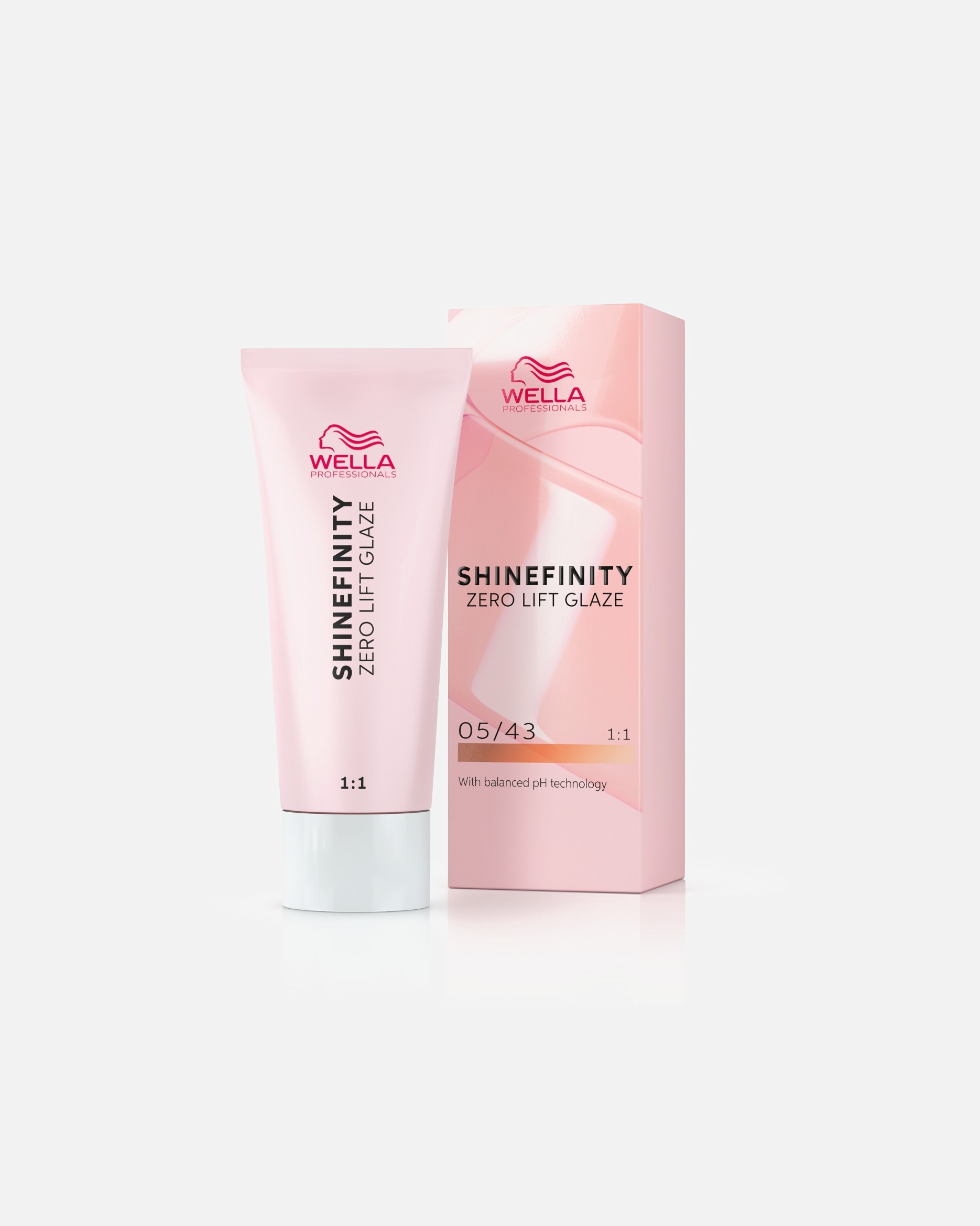 Haartönung für Unisex Wella Professionals Default Brand Line Shinefinity Zero Lift Gaze Demi-permanente Gel-Cremetönung 05/43 Warm Hot Chili