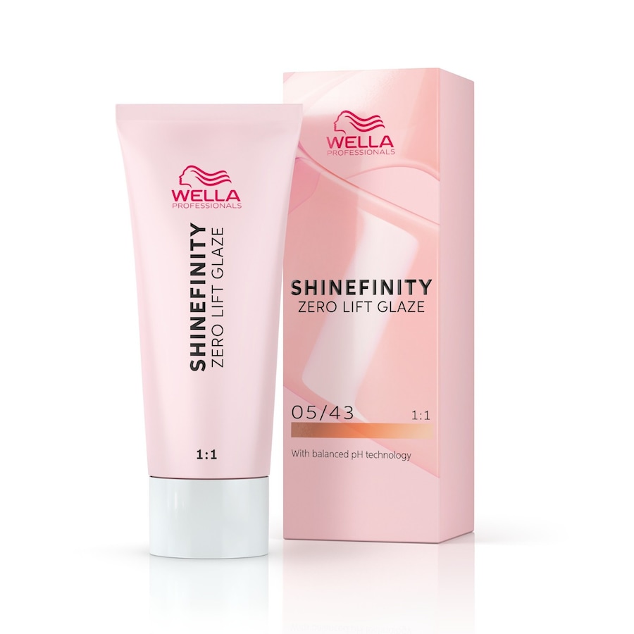 Wella Professionals Shinefinity Zero Lift Gaze Demi-permanente Gel-Cremetönung Haartönung 05/43 Warm Hot Chili 60 ml Braun