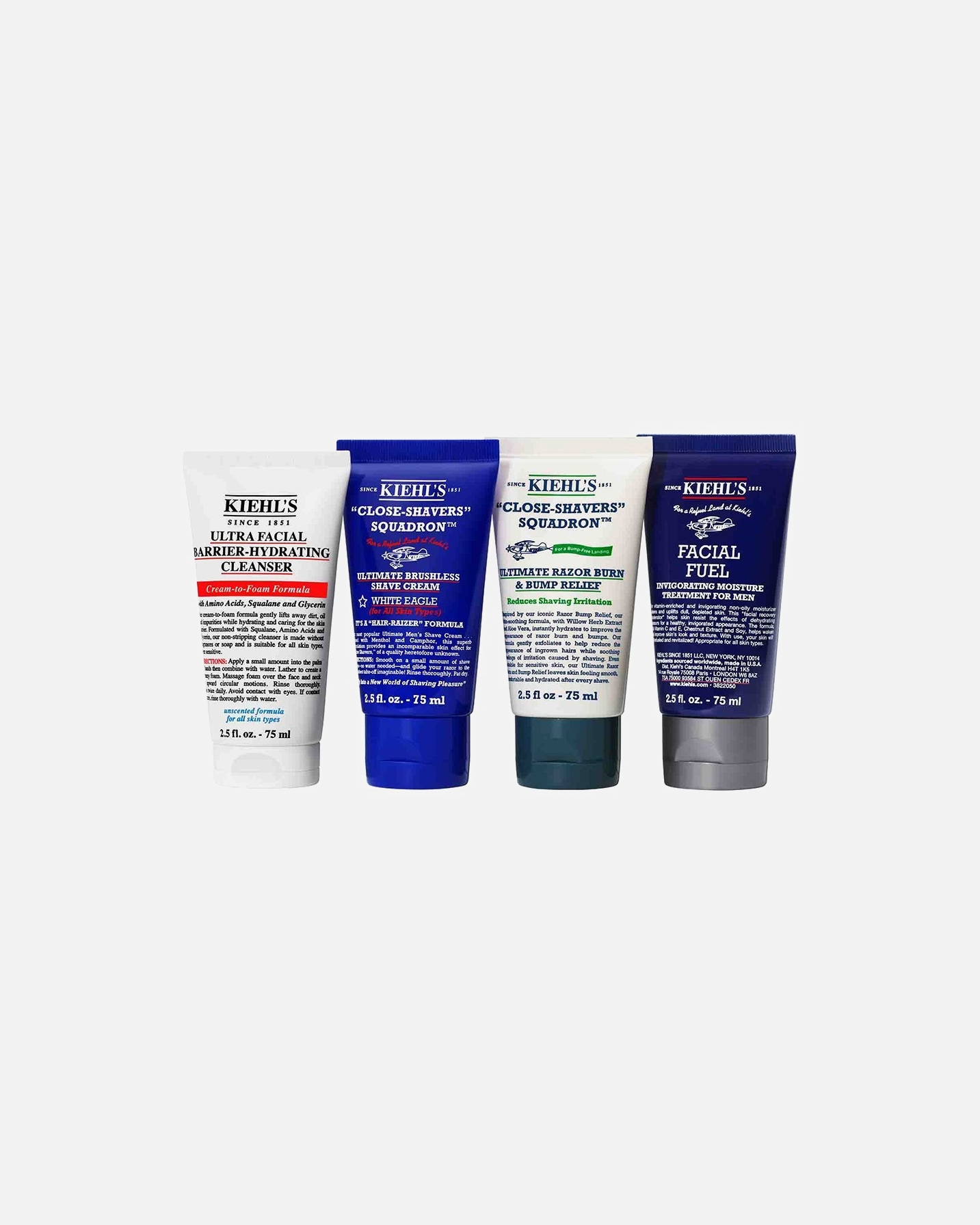 Gesichtspflegeset für Männlich Kiehl’s Facial Fuel Men's Grooming Travel Set 1 Stück
