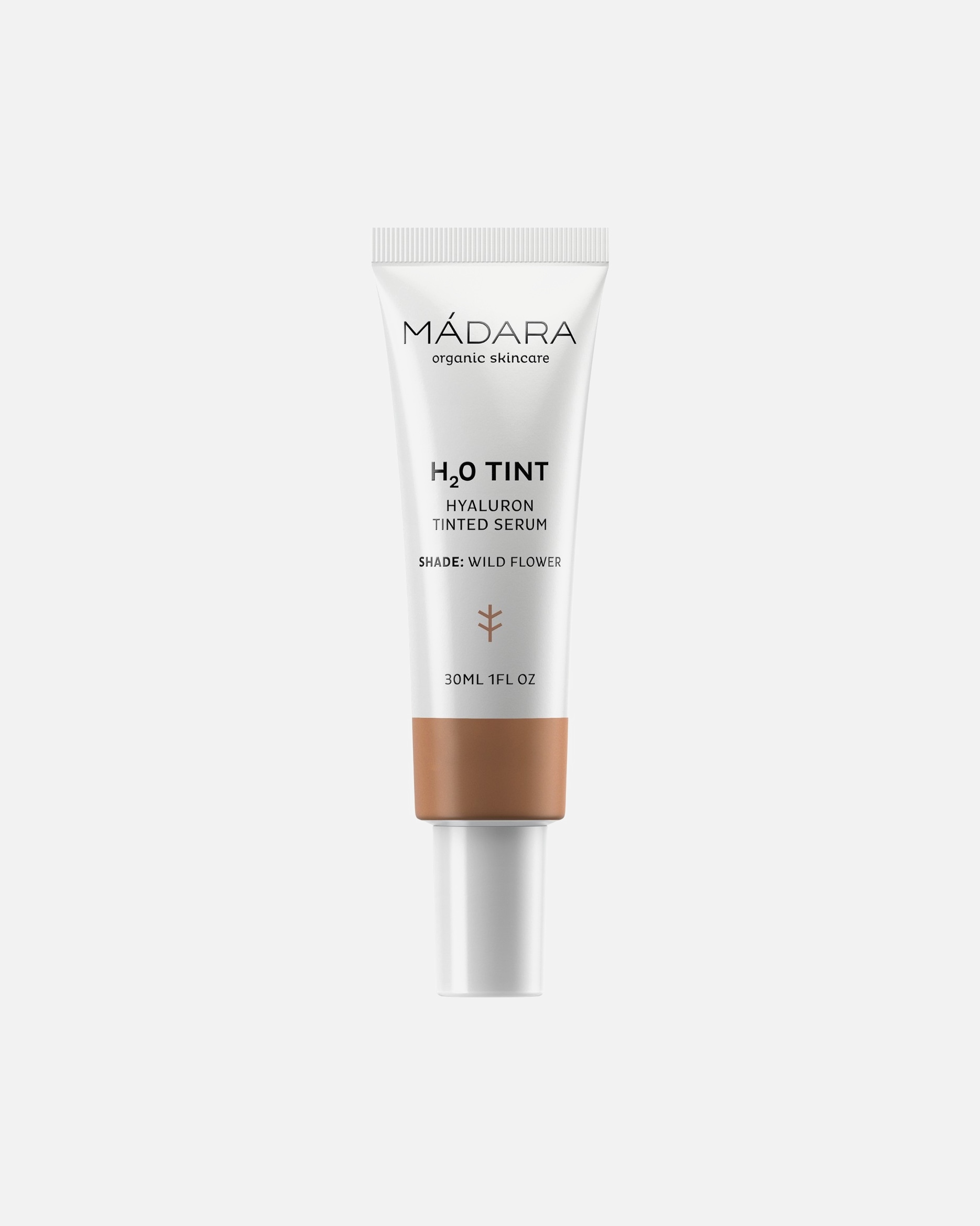 Getönte Tagescreme für Unisex MÁDARA H2O Tint Getöntes Hyaluron-Serum 4 WILD FLOWER