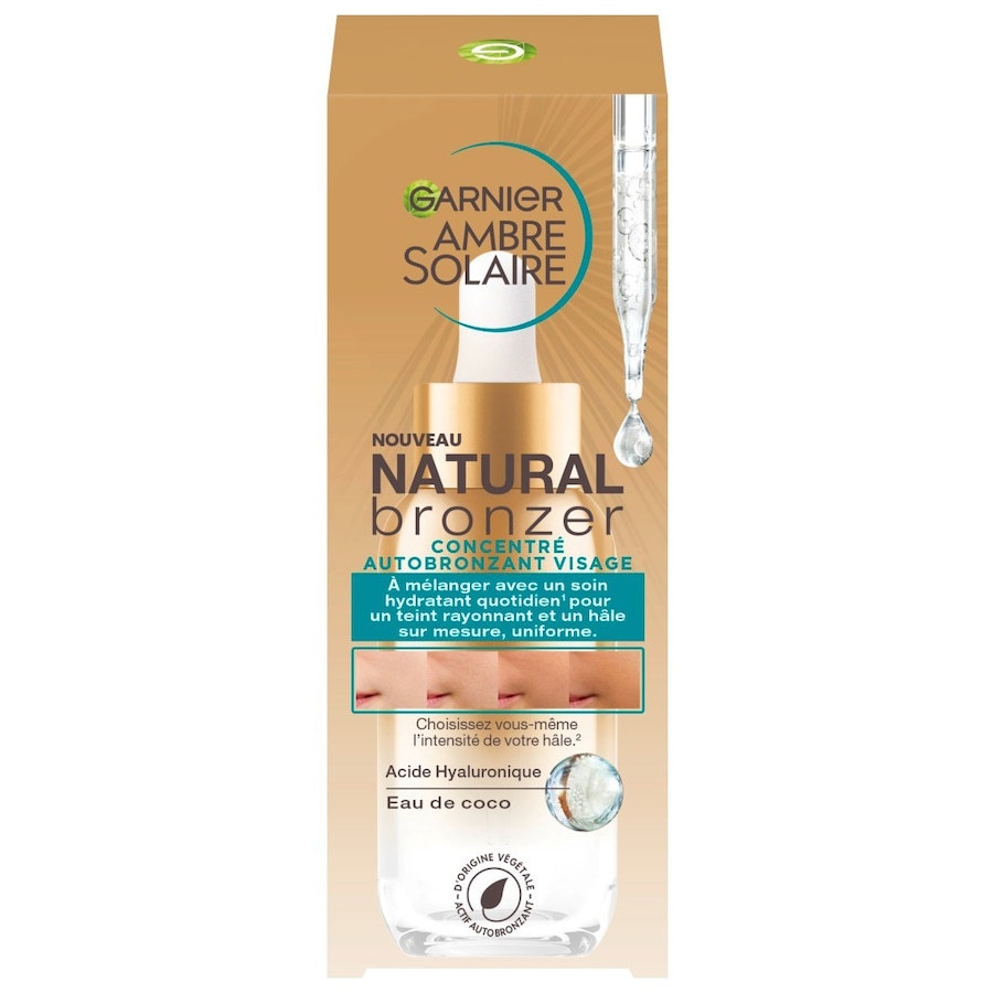 Garnier Ambre Solaire Natural Bronzer – Selbstbräunungs-Konzentrat Selbstbräuner 30 ml