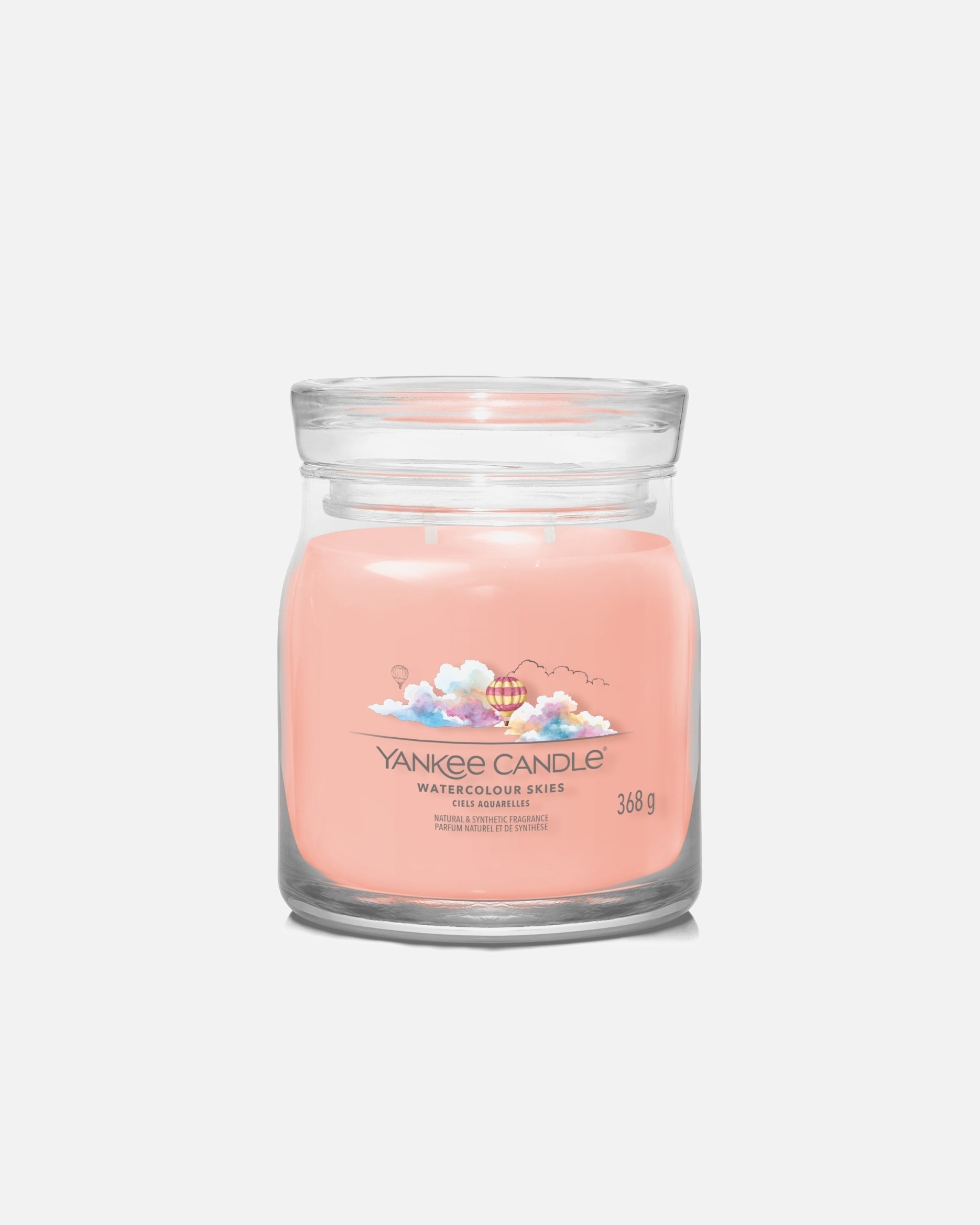Kerze für Unisex YANKEE CANDLE Default Brand Line Watercolour Skies 368 g - Signature