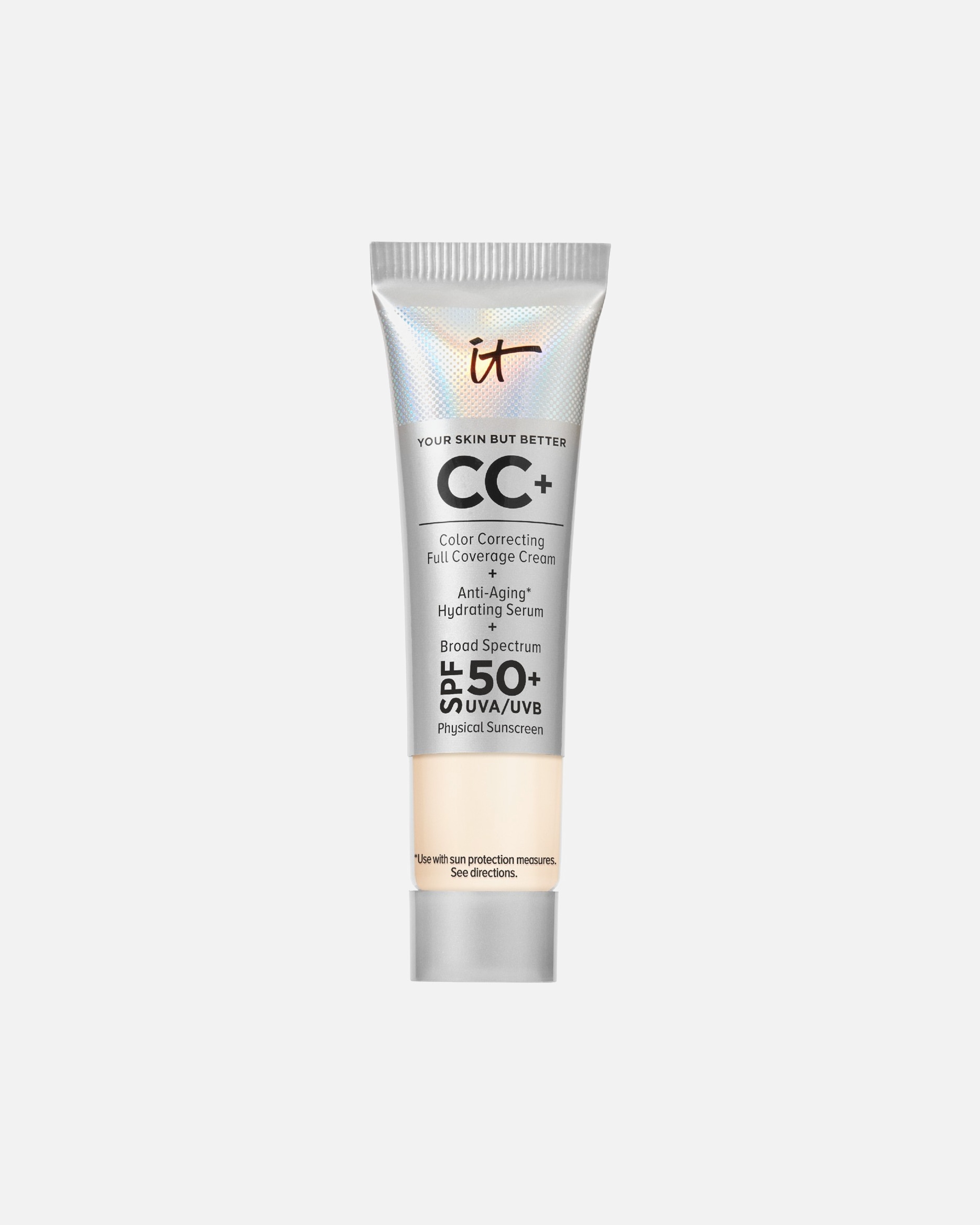 CC Cream für Unisex IT Cosmetics Your Skin But Better CC+ SPF 50+ Fair - 12 ml - Travel Size