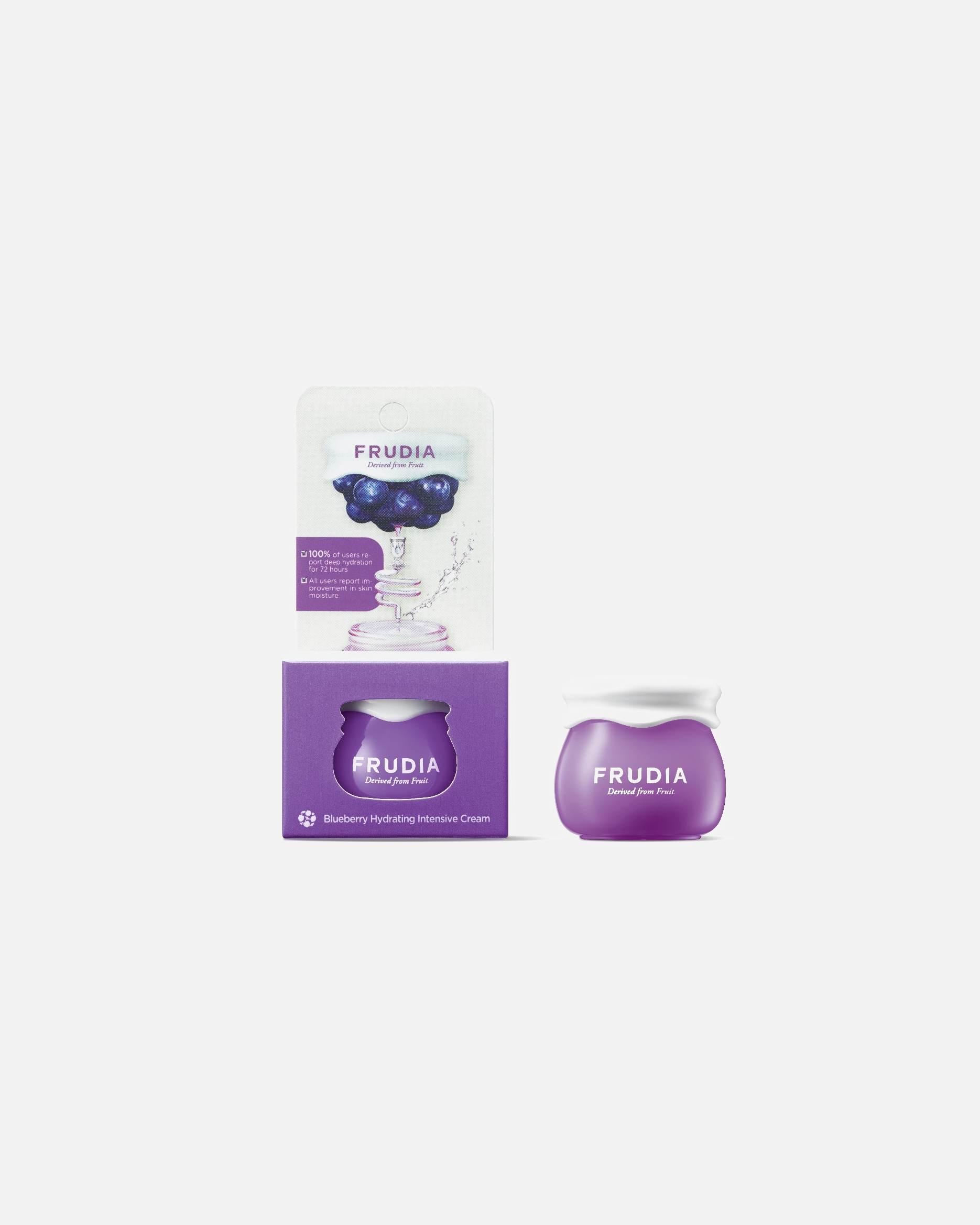 Gesichtscreme für Unisex Frudia Blueberry Hydrating Intensive Cream Mini 10 ml