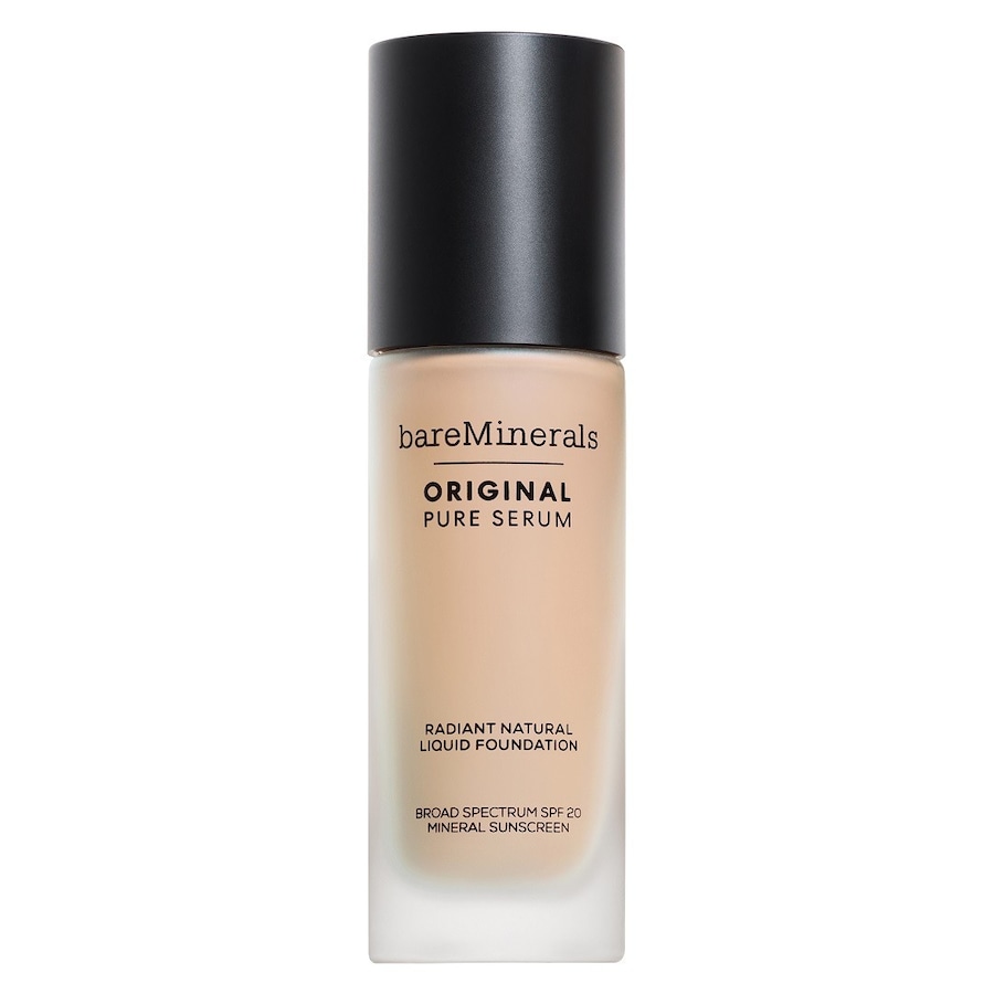 bareMinerals Original Pure Serum Radiant Natural Liquid Mineral Spf 20 Foundation FAIR COOL 1.5 30 ml Nude