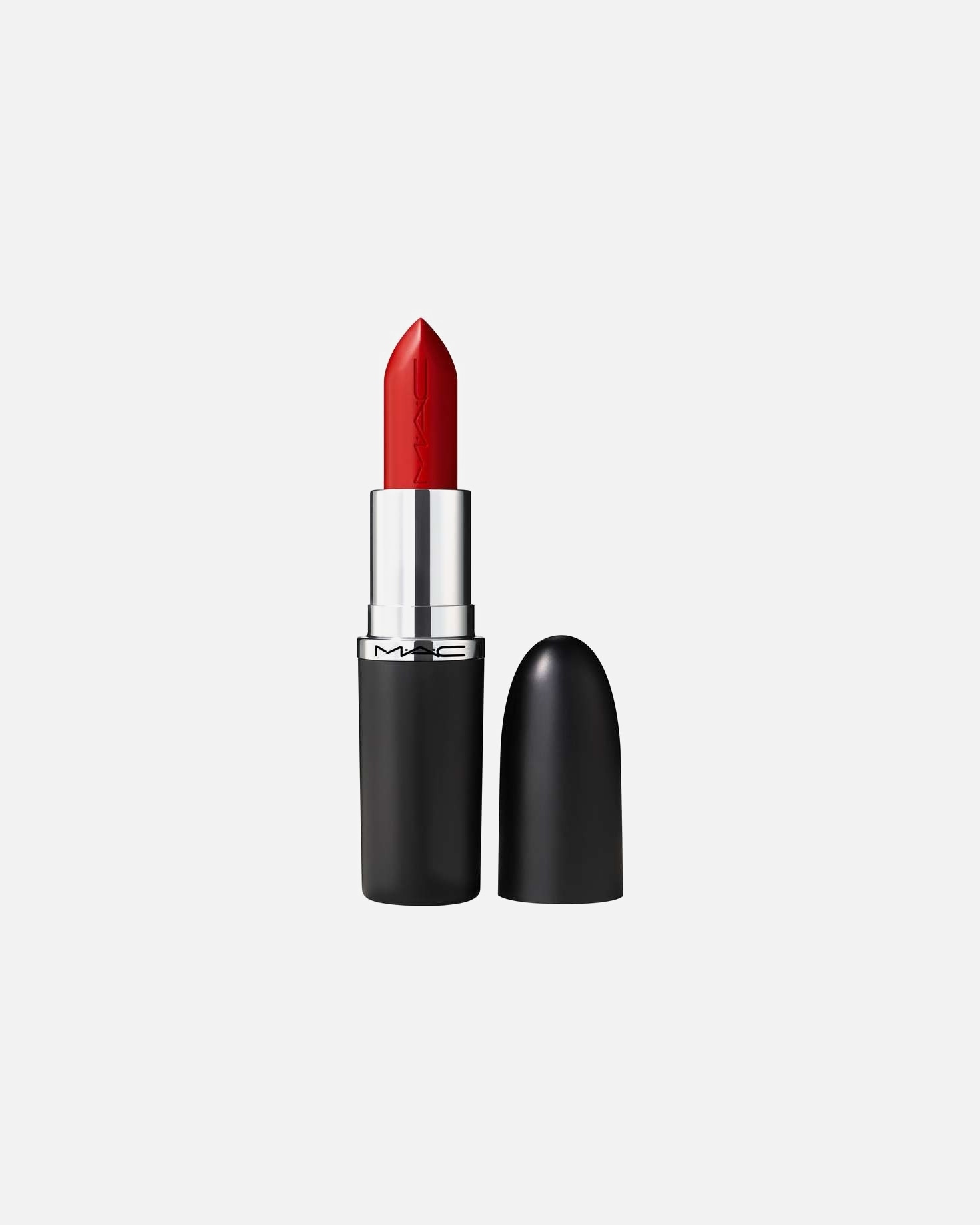 Lippenstift für Unisex MAC M·A·Cximal Sleek Satin LEFT ON RED