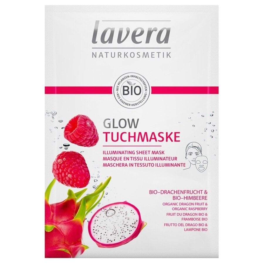 lavera Glow Feuchtigkeitsmaske 21 ml Damen