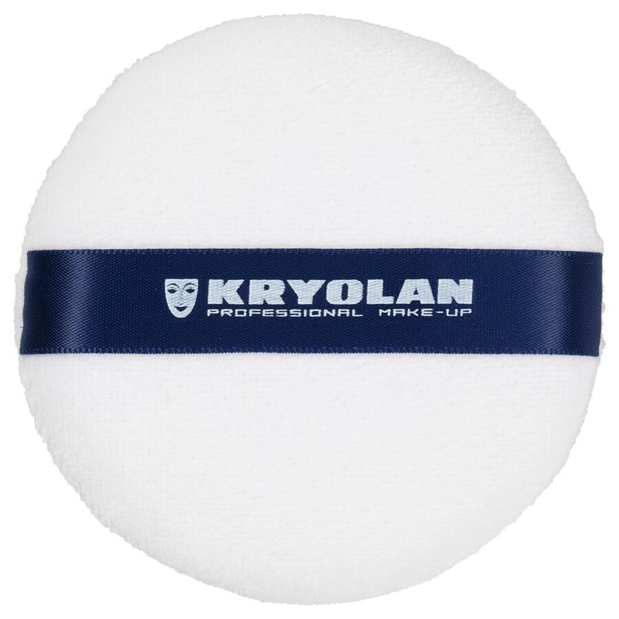 Kryolan weiß 9 cm Puderquaste