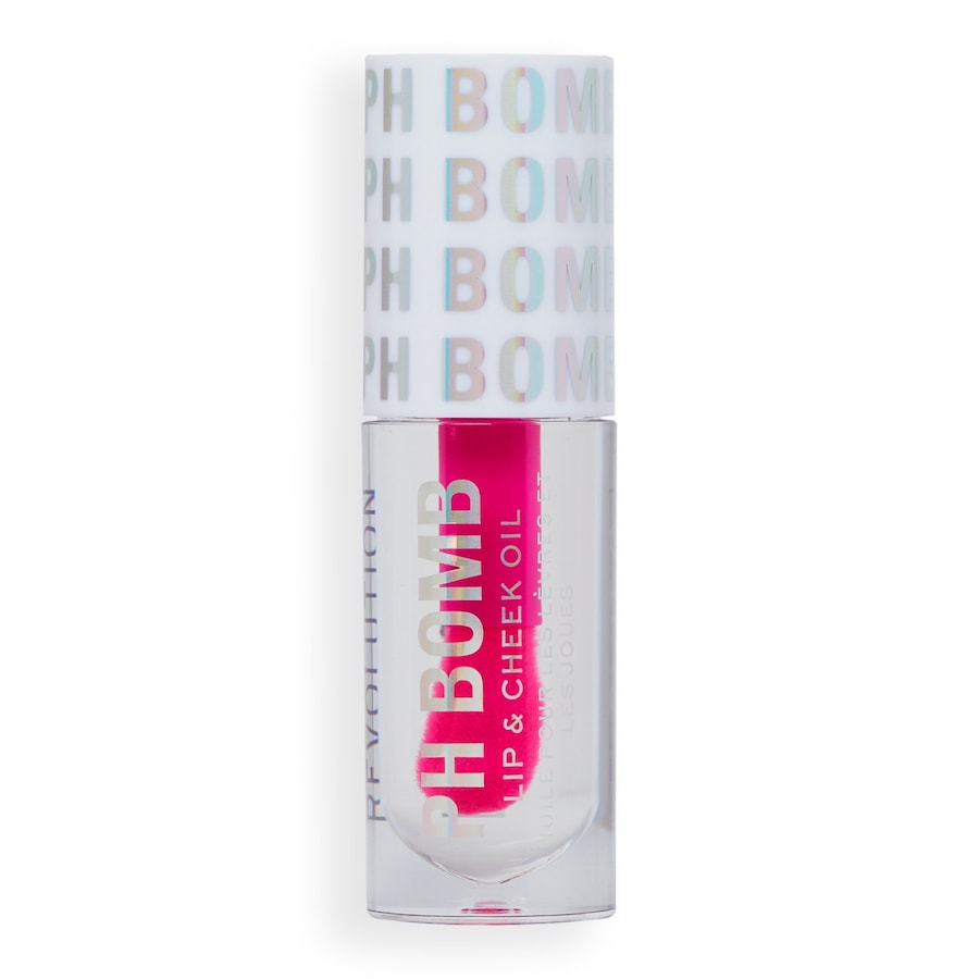 REVOLUTION PH Bomb Lip & Cheek Oil Universal Lippenöl 4.5 ml Weiss